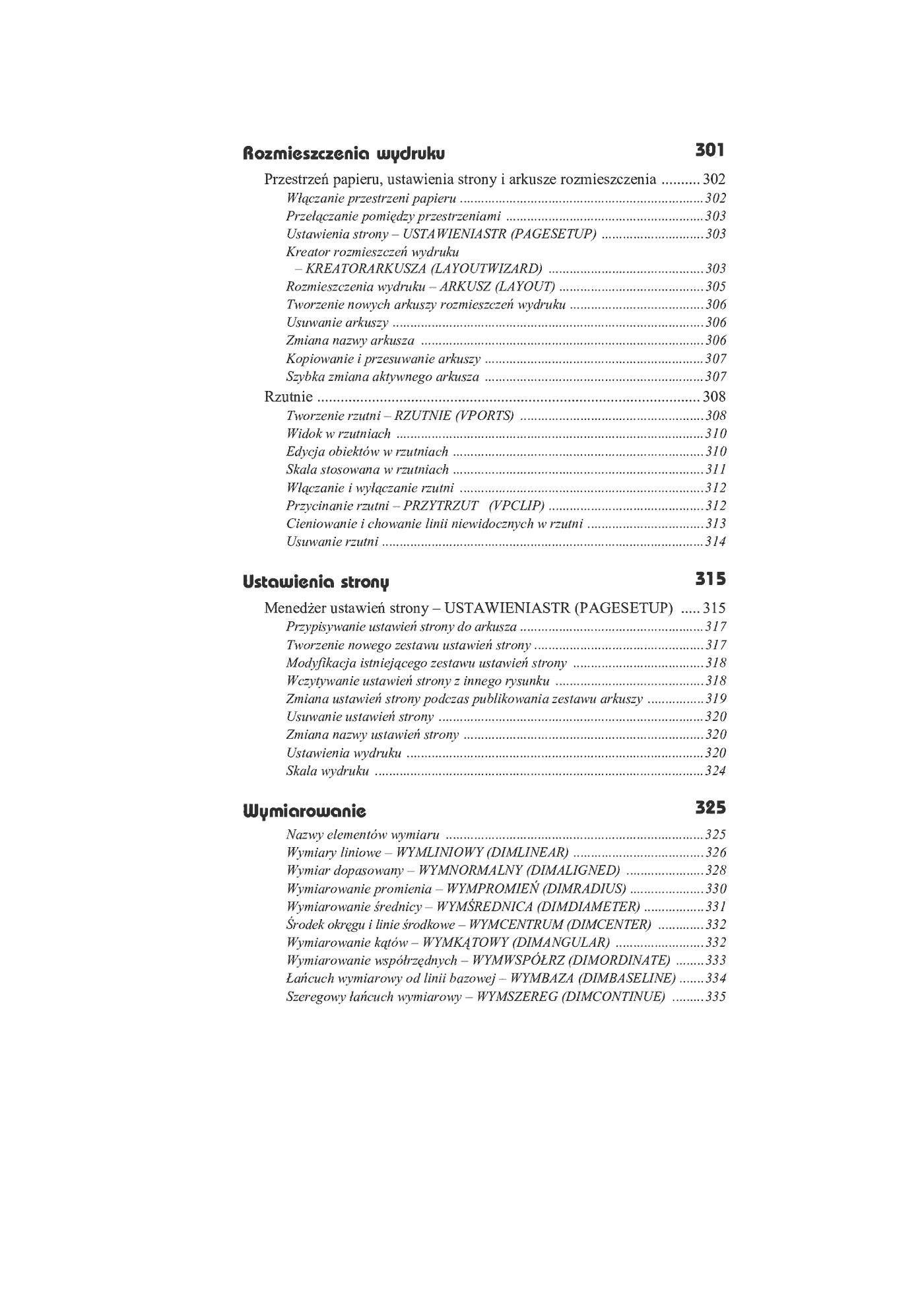 Fragment „AutoCAD 2005 i 2005 PL” — strona 9 z 34