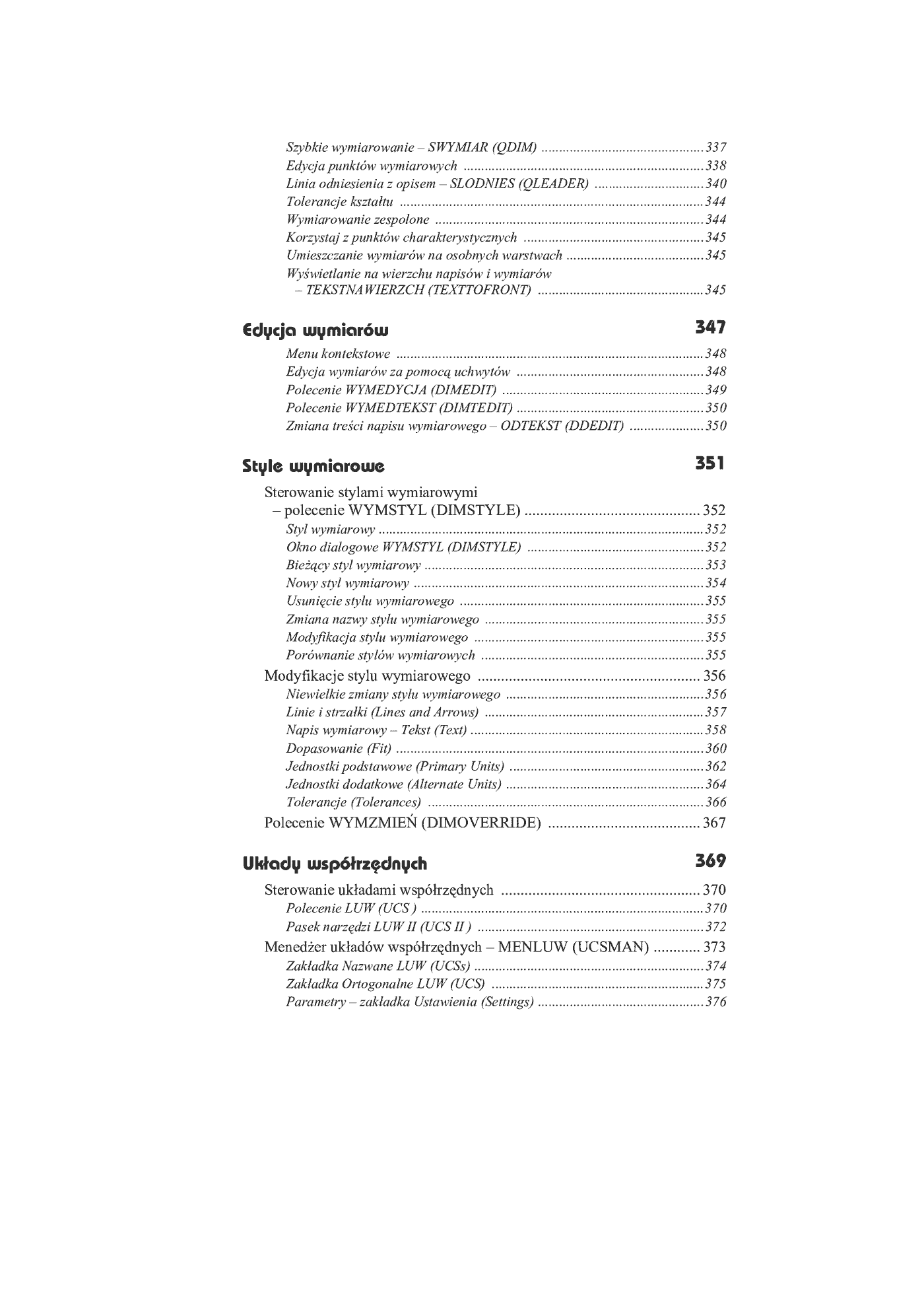 Fragment „AutoCAD 2005 i 2005 PL” — strona 10 z 34