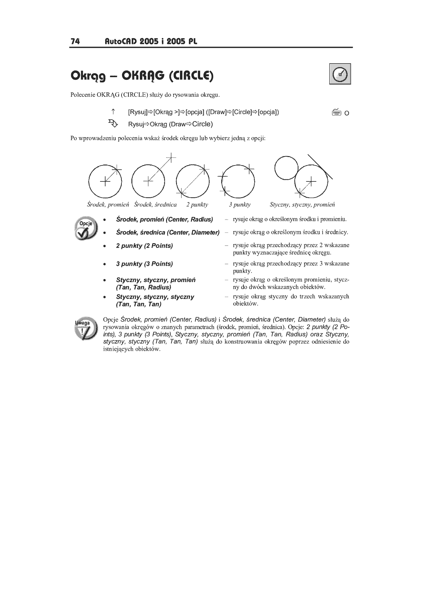 Fragment „AutoCAD 2005 i 2005 PL” — strona 19 z 34