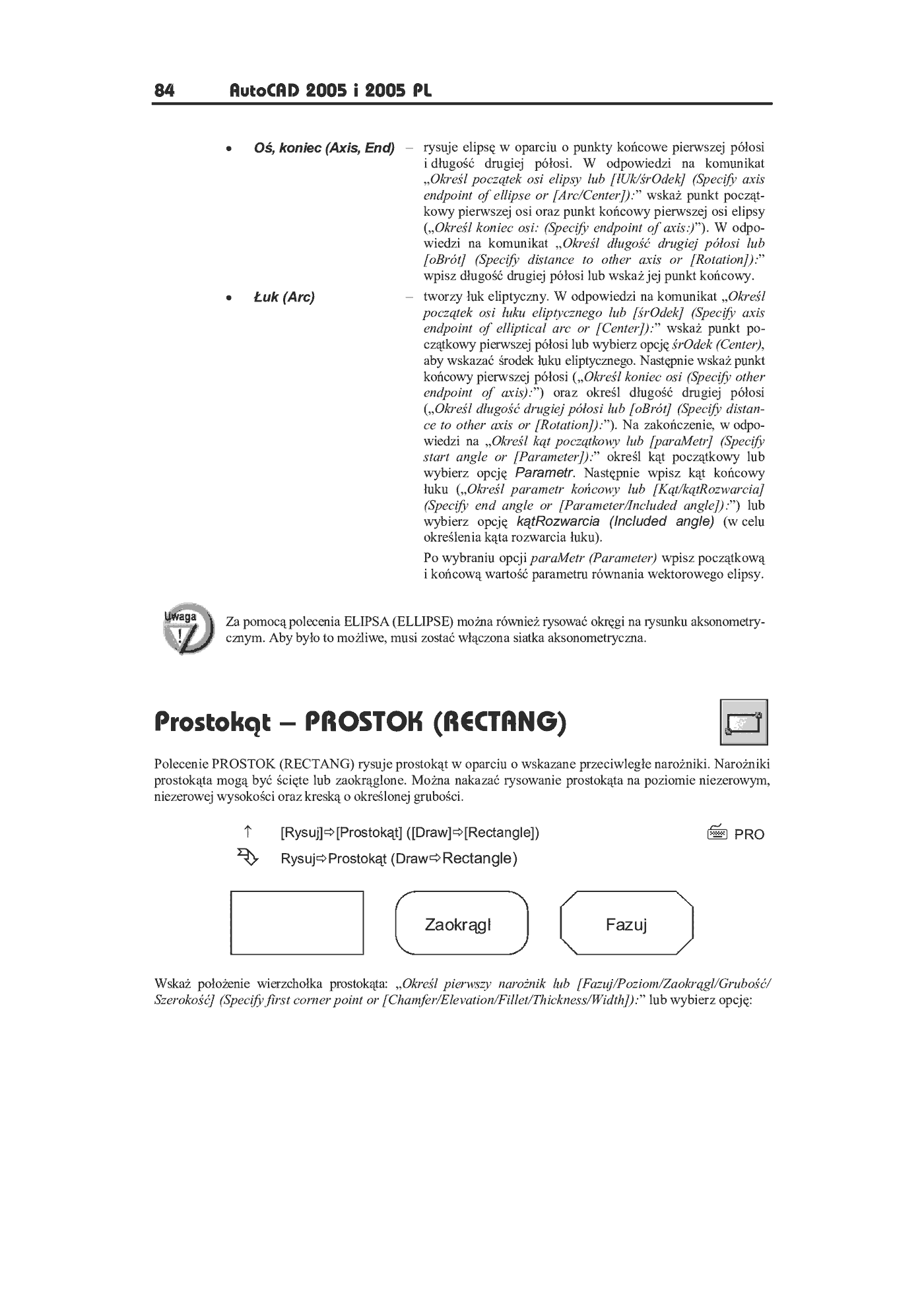 Fragment „AutoCAD 2005 i 2005 PL” — strona 29 z 34
