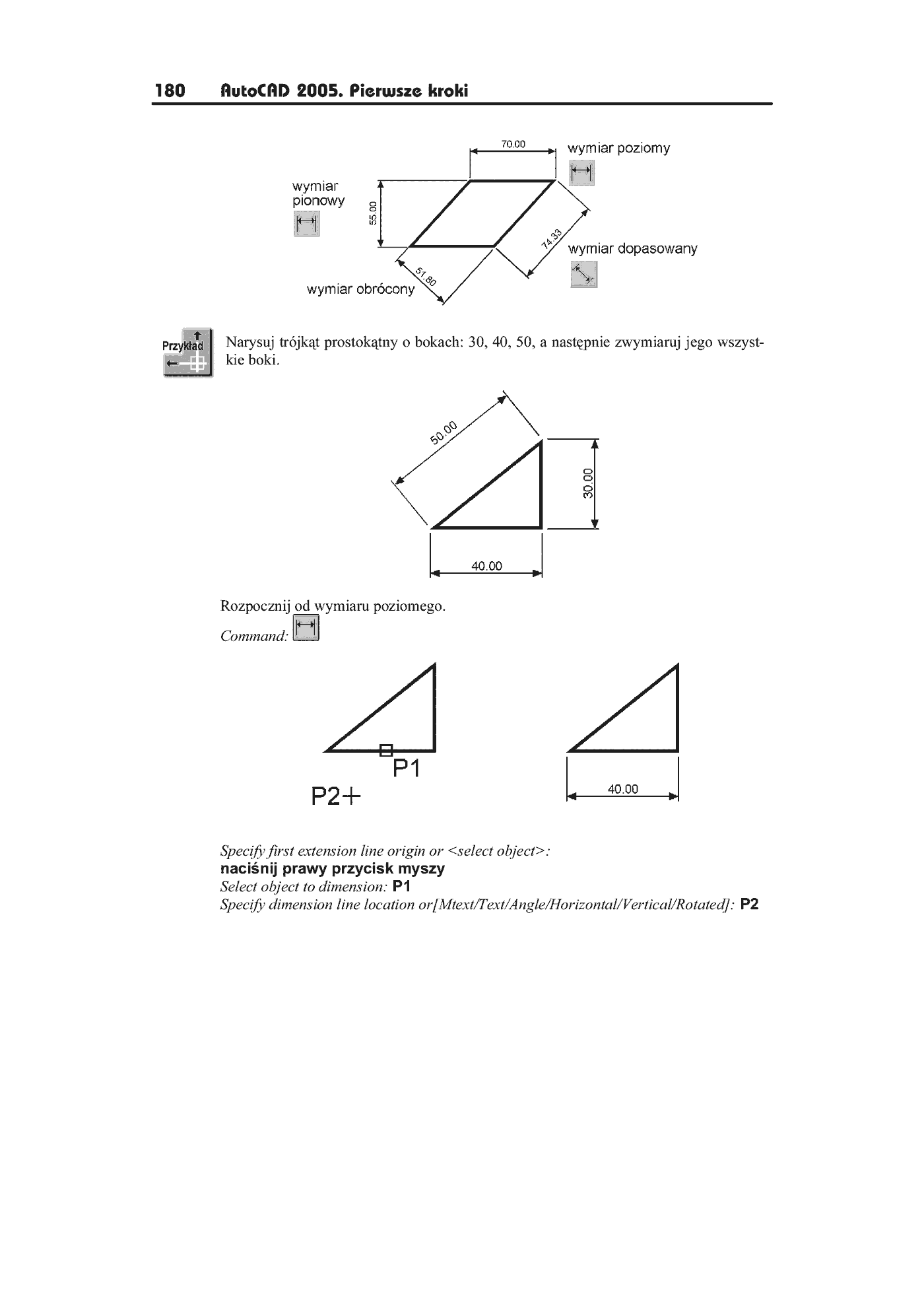 Fragment „AutoCAD 2005. Pierwsze kroki” — strona 5 z 10