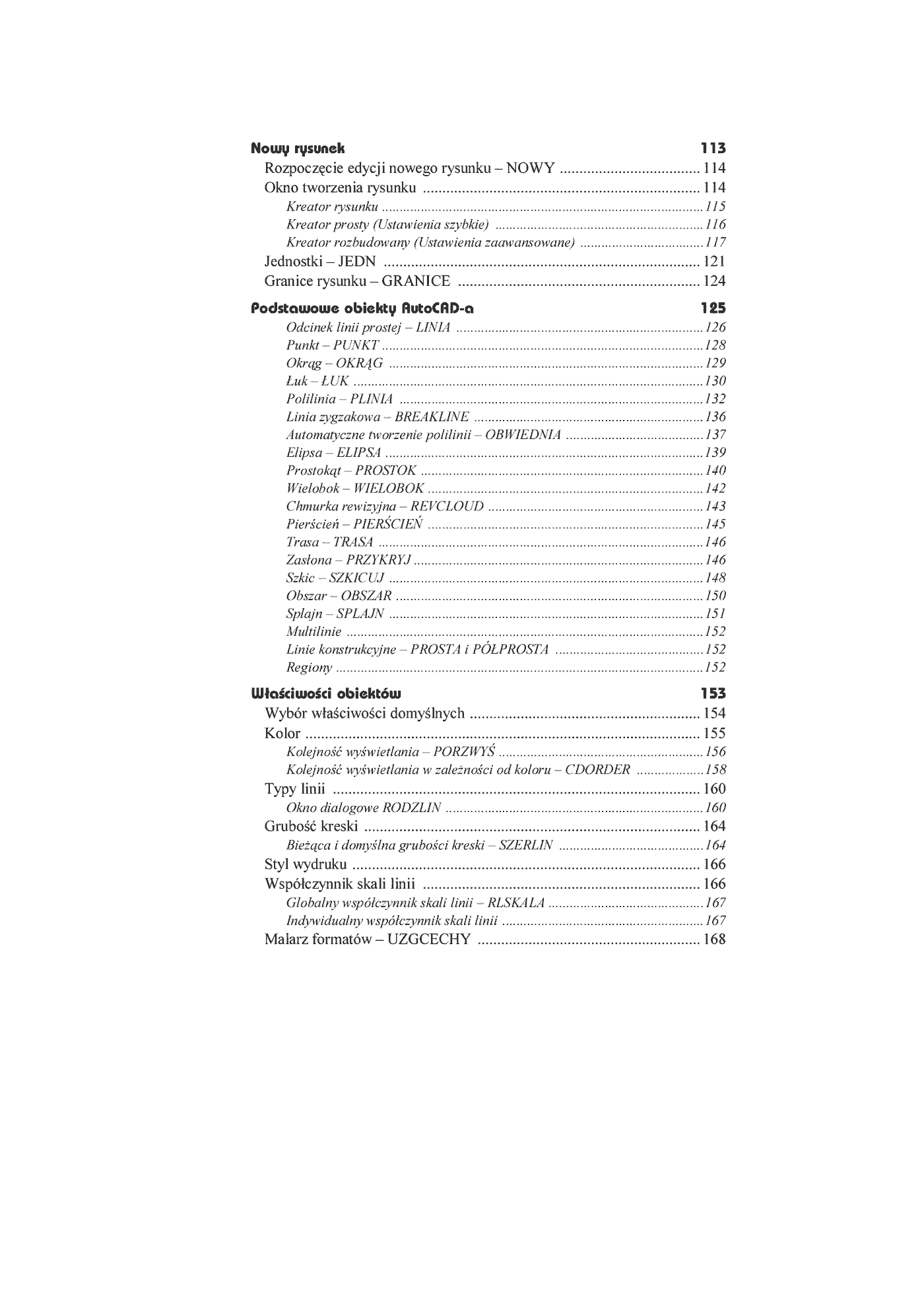 Fragment „AutoCAD 2005 PL” — strona 4 z 32