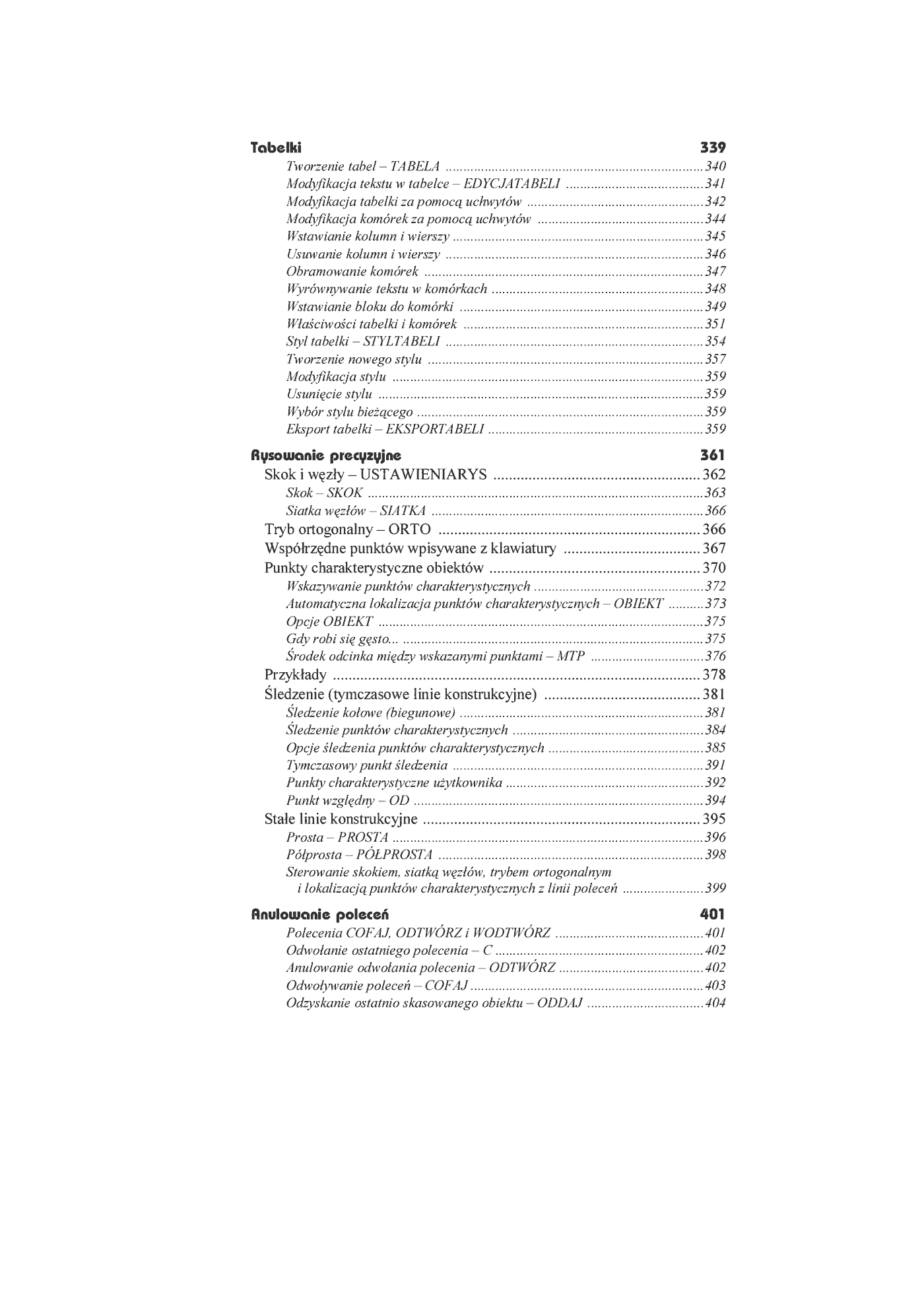 Fragment „AutoCAD 2005 PL” — strona 8 z 32