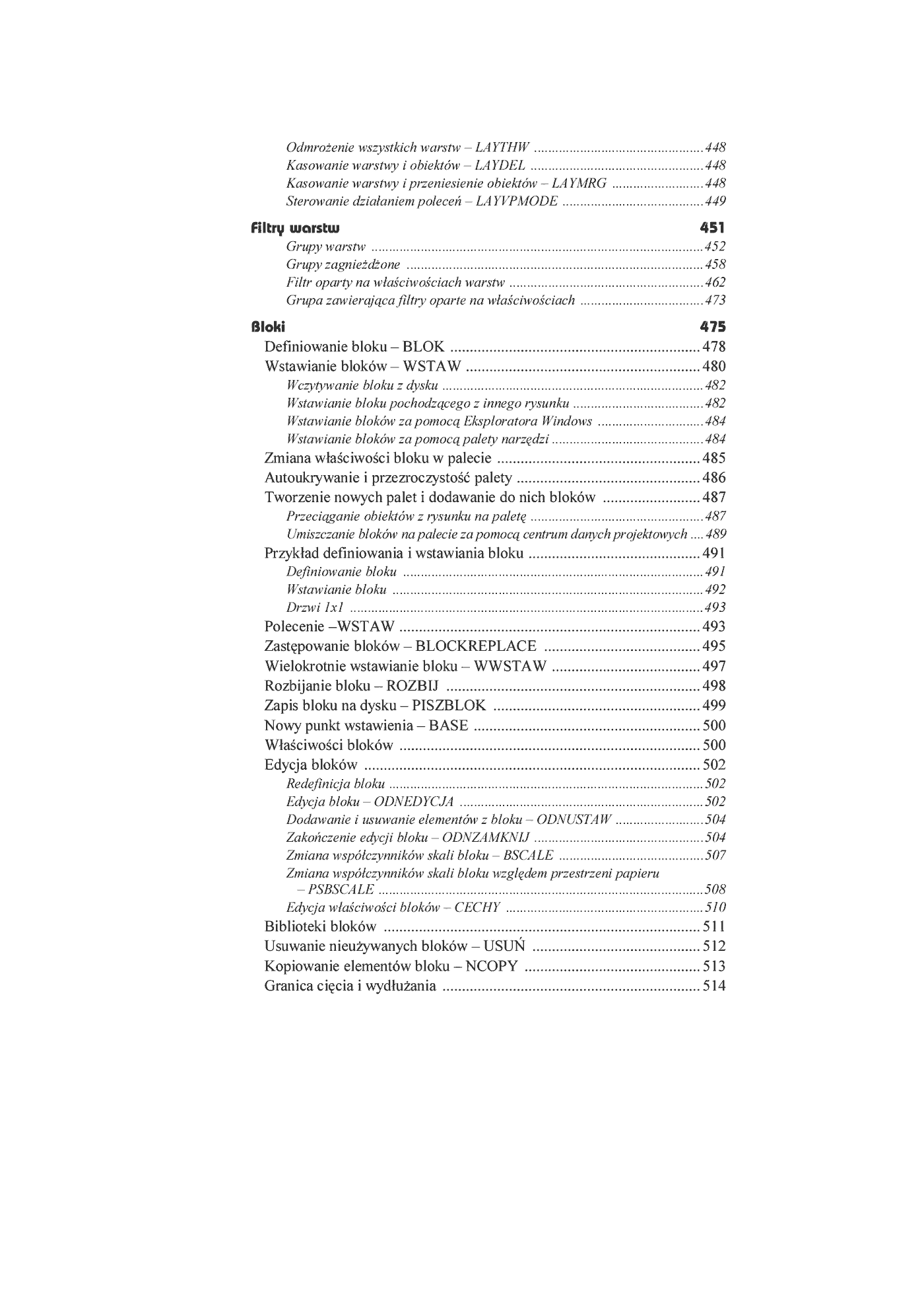 Fragment „AutoCAD 2005 PL” — strona 10 z 32