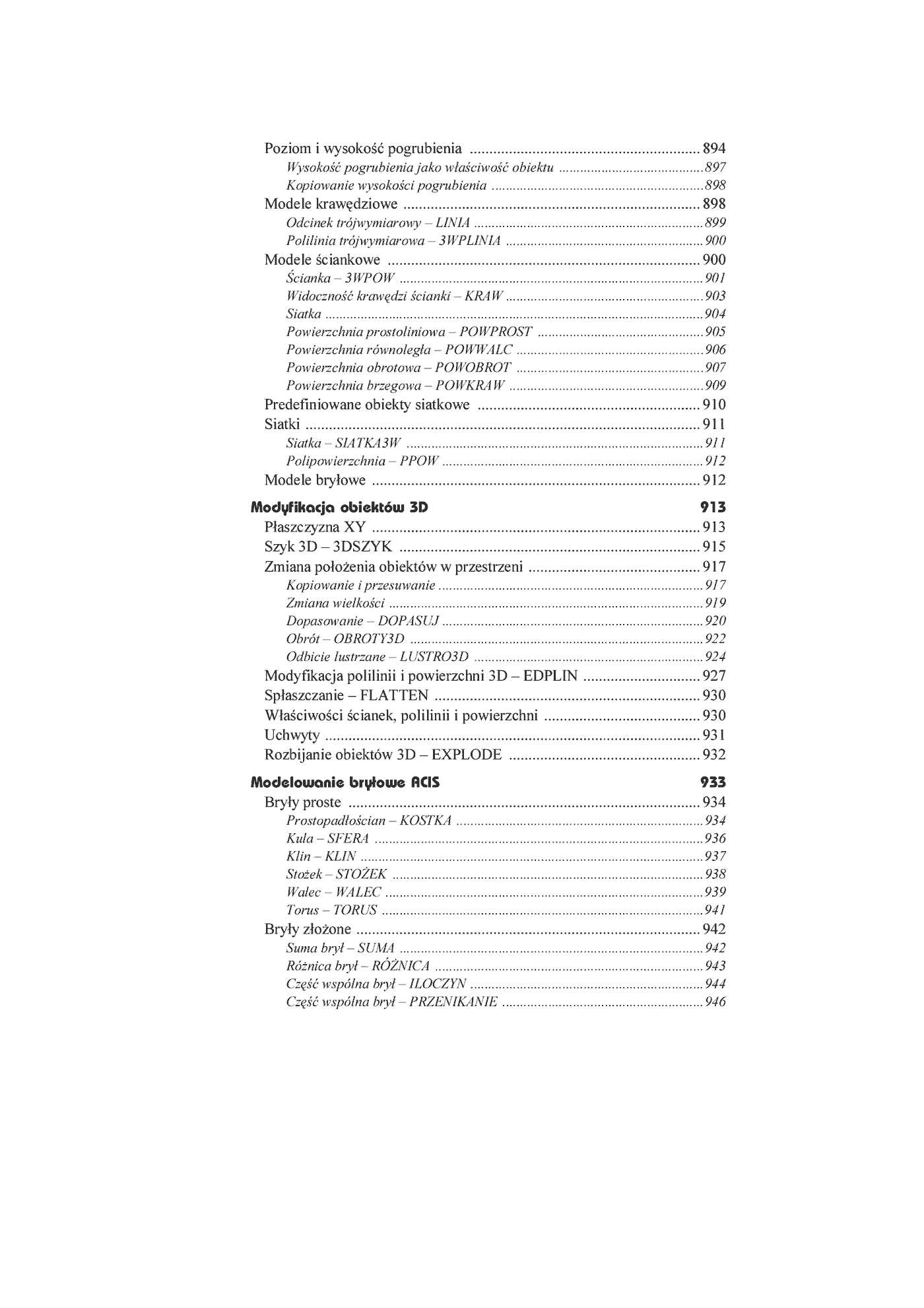 Fragment „AutoCAD 2005 PL” — strona 18 z 32