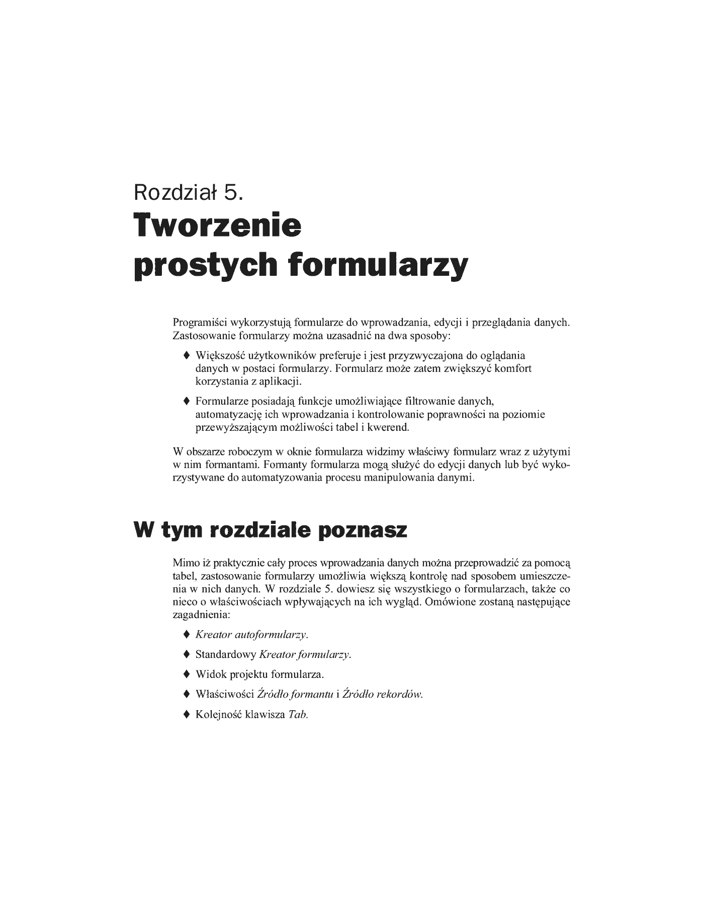 Fragment „Access 2002/XP PL dla każdego” — strona 11 z 40