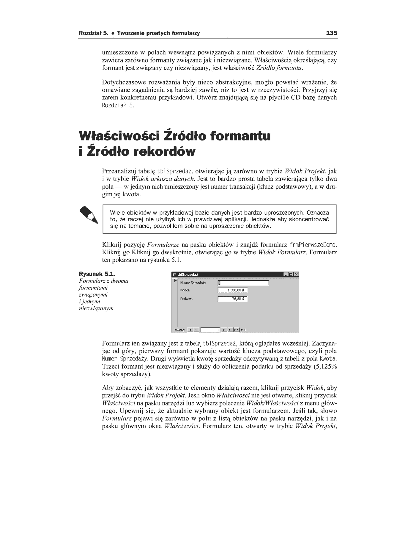 Fragment „Access 2002/XP PL dla każdego” — strona 13 z 40