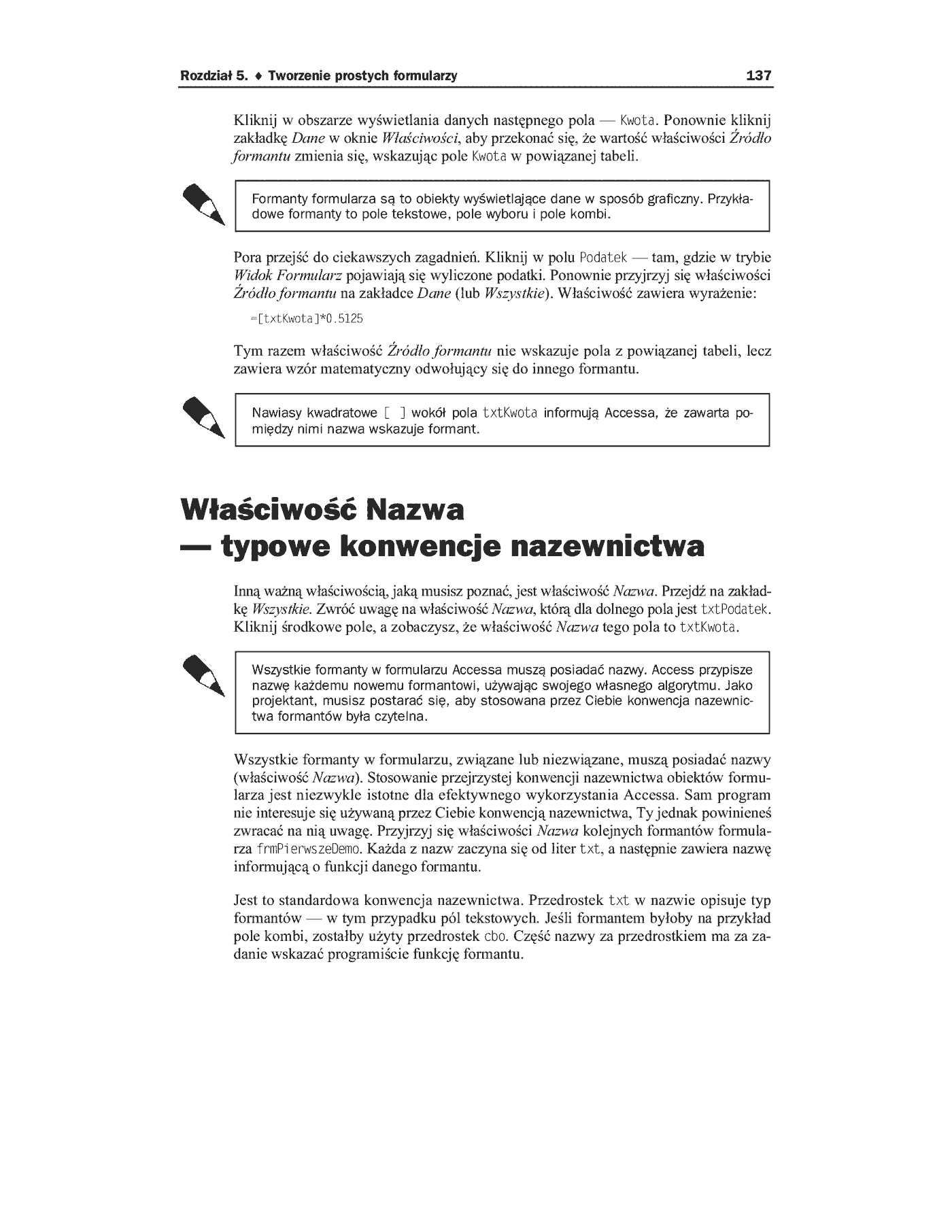 Fragment „Access 2002/XP PL dla każdego” — strona 15 z 40