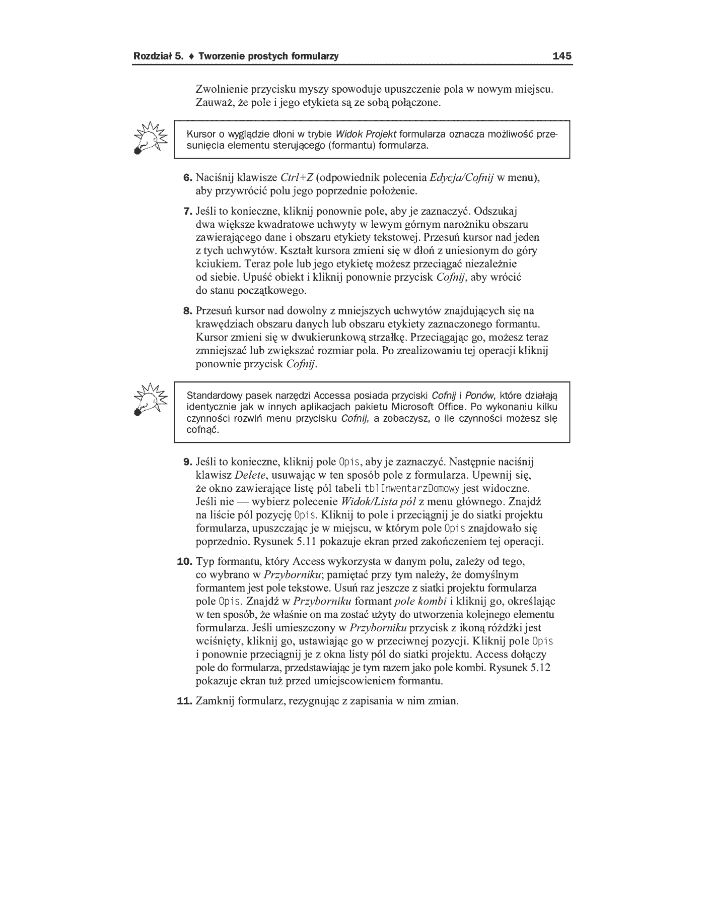 Fragment „Access 2002/XP PL dla każdego” — strona 23 z 40