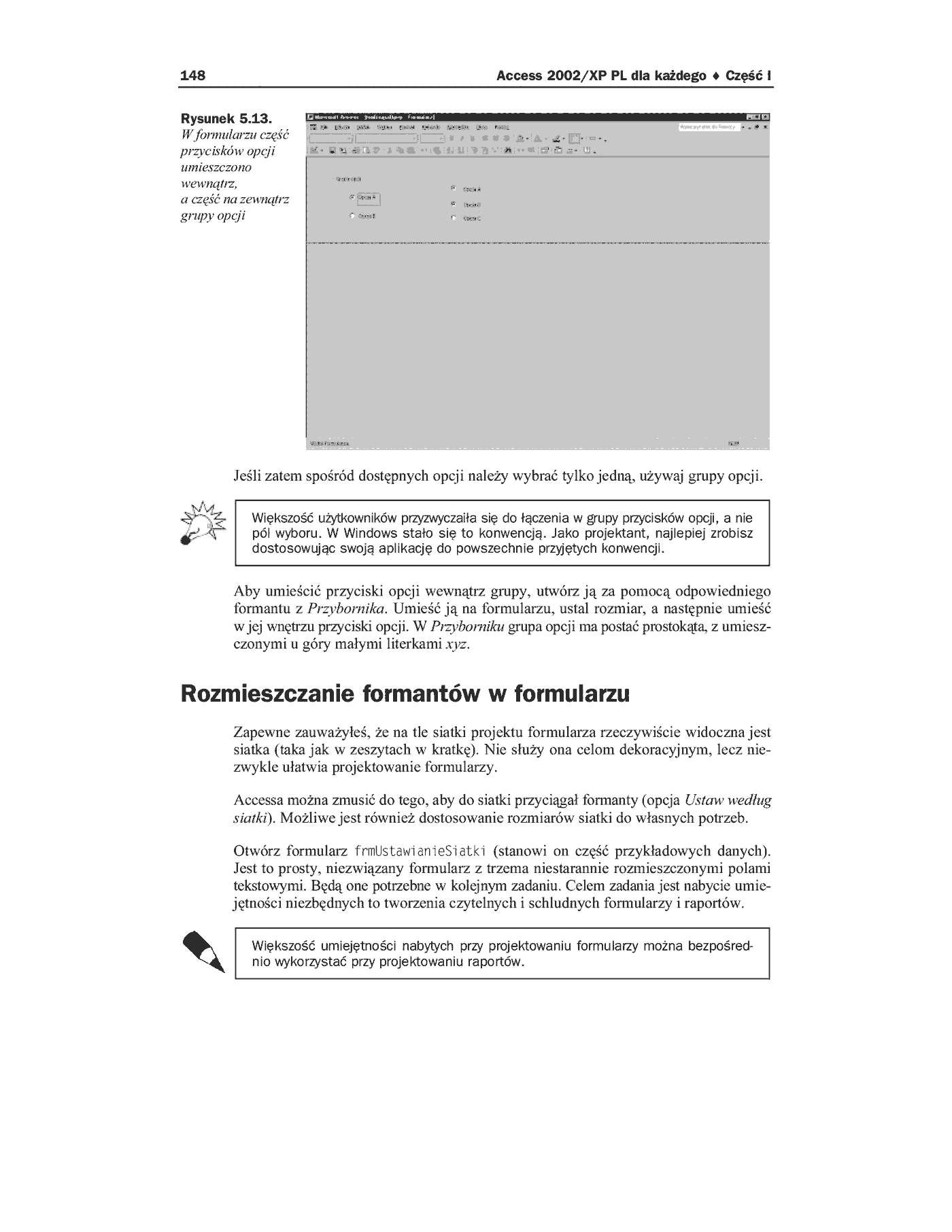 Fragment „Access 2002/XP PL dla każdego” — strona 26 z 40