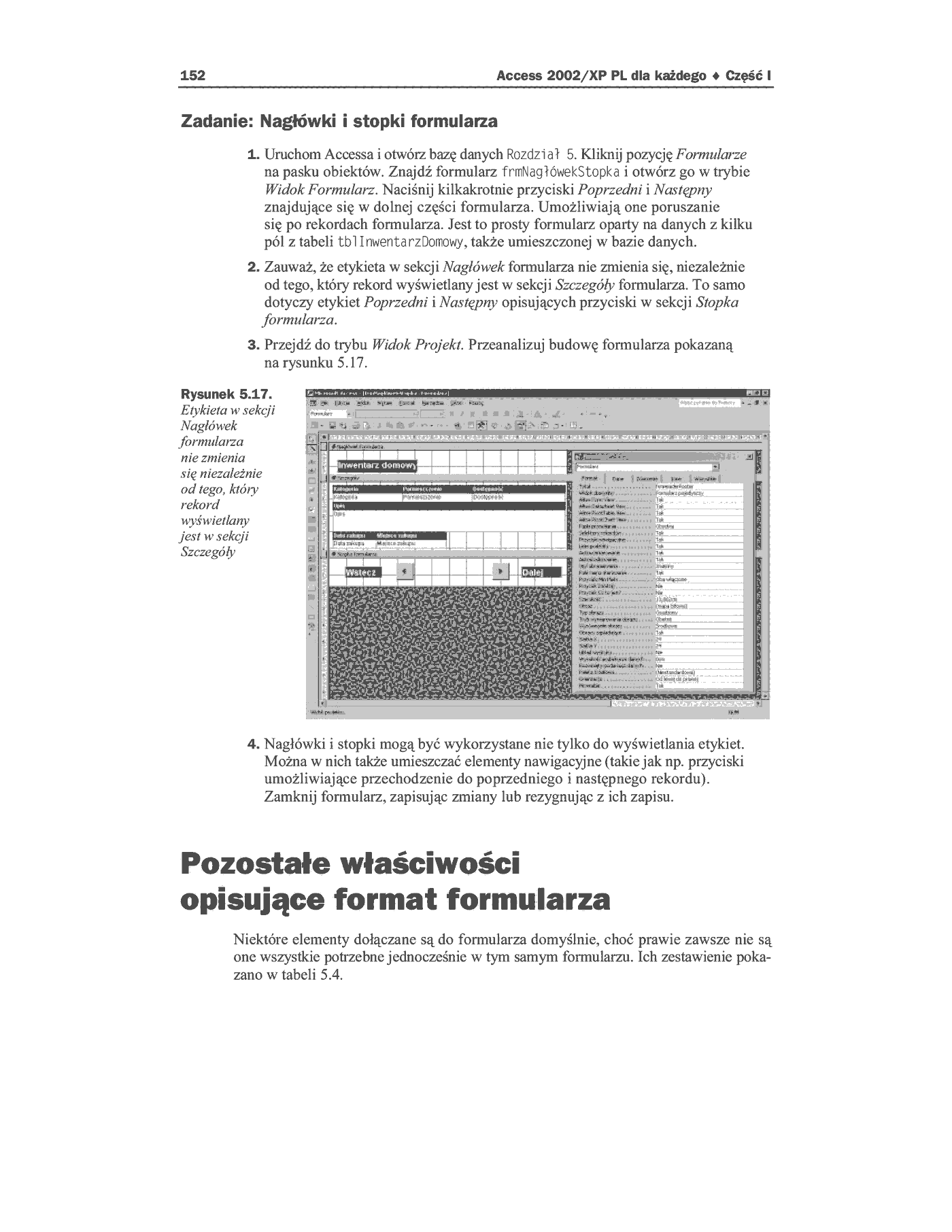 Fragment „Access 2002/XP PL dla każdego” — strona 30 z 40