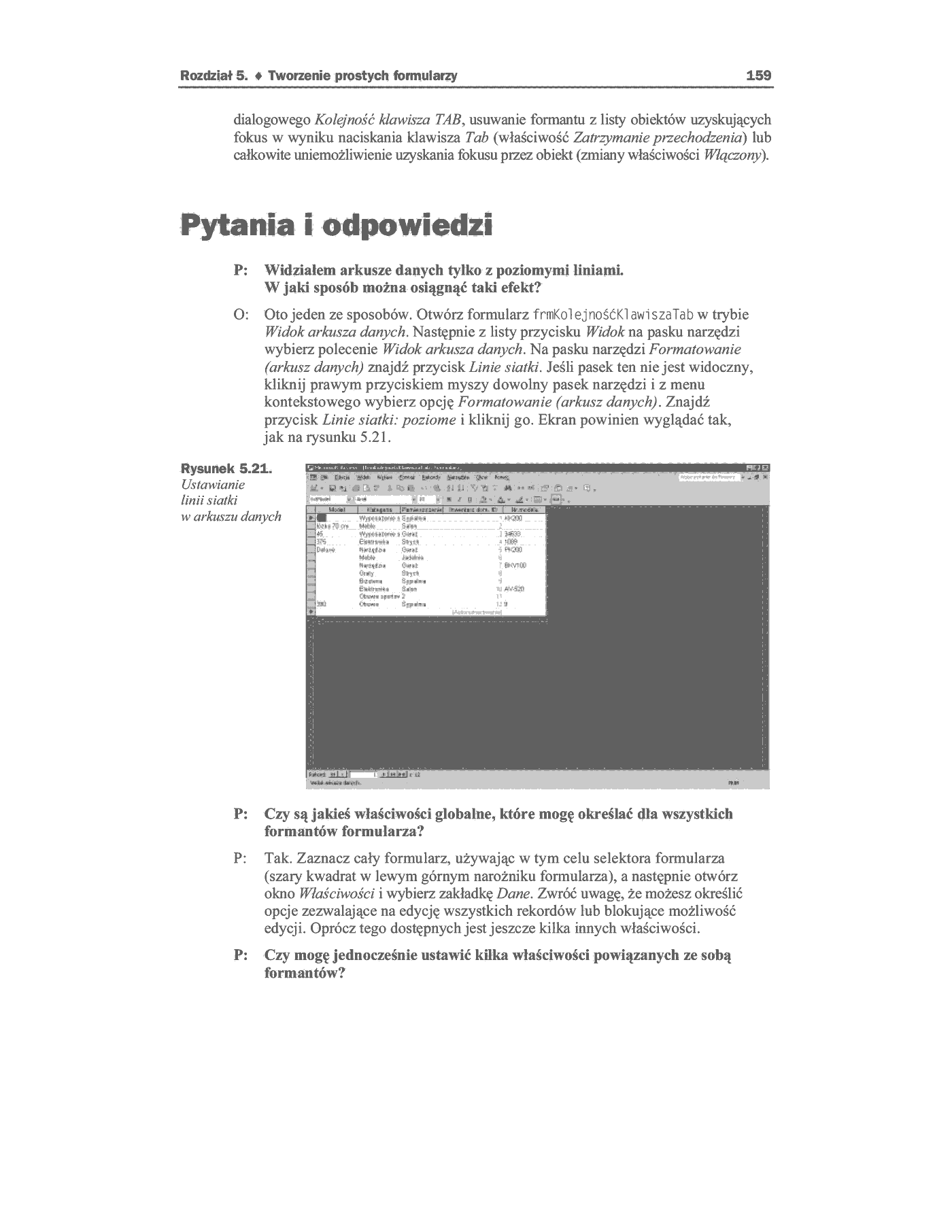 Fragment „Access 2002/XP PL dla każdego” — strona 37 z 40