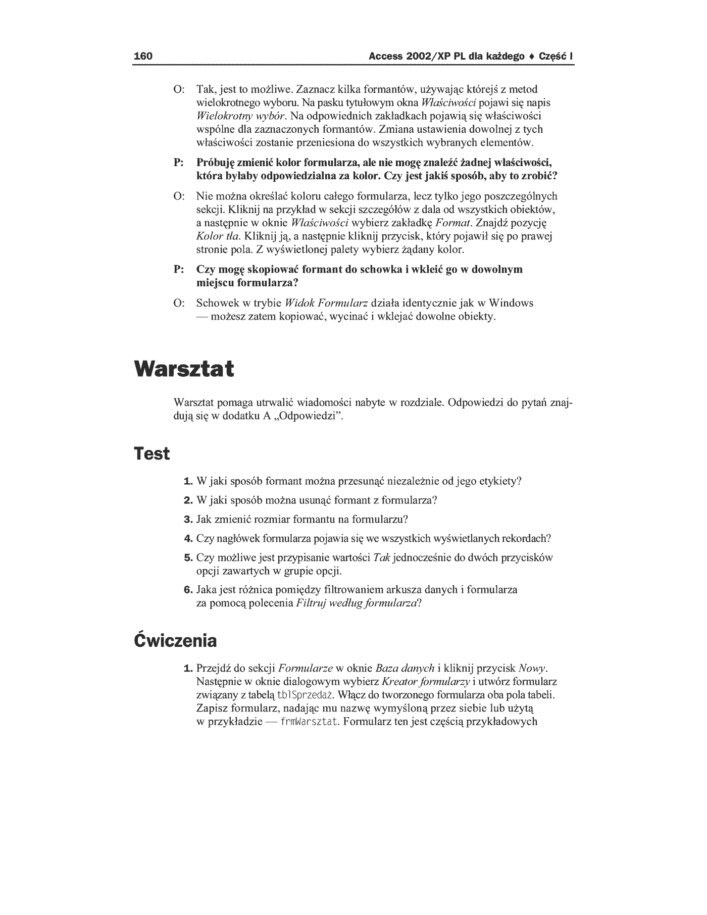 Fragment „Access 2002/XP PL dla każdego” — strona 38 z 40