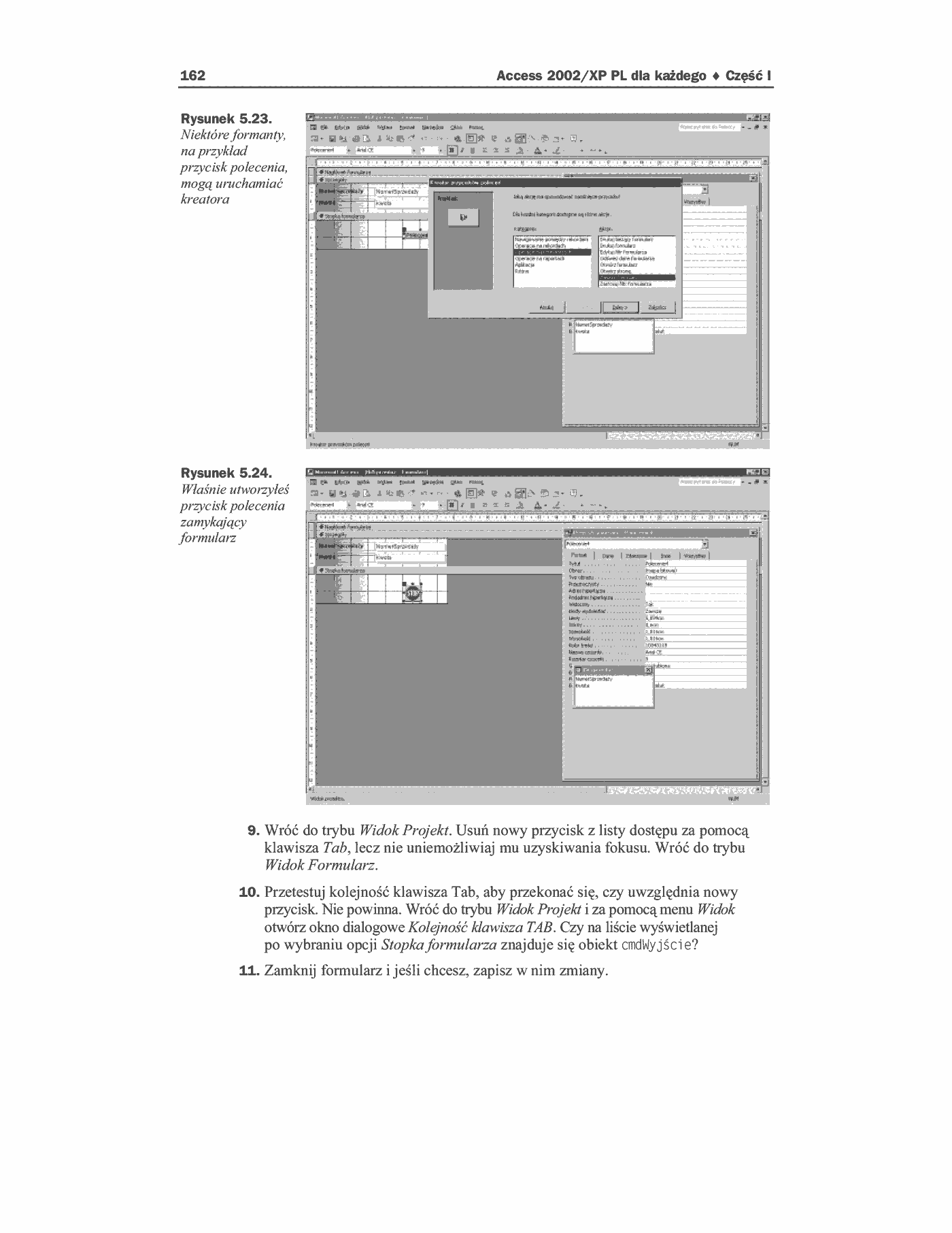 Fragment „Access 2002/XP PL dla każdego” — strona 40 z 40