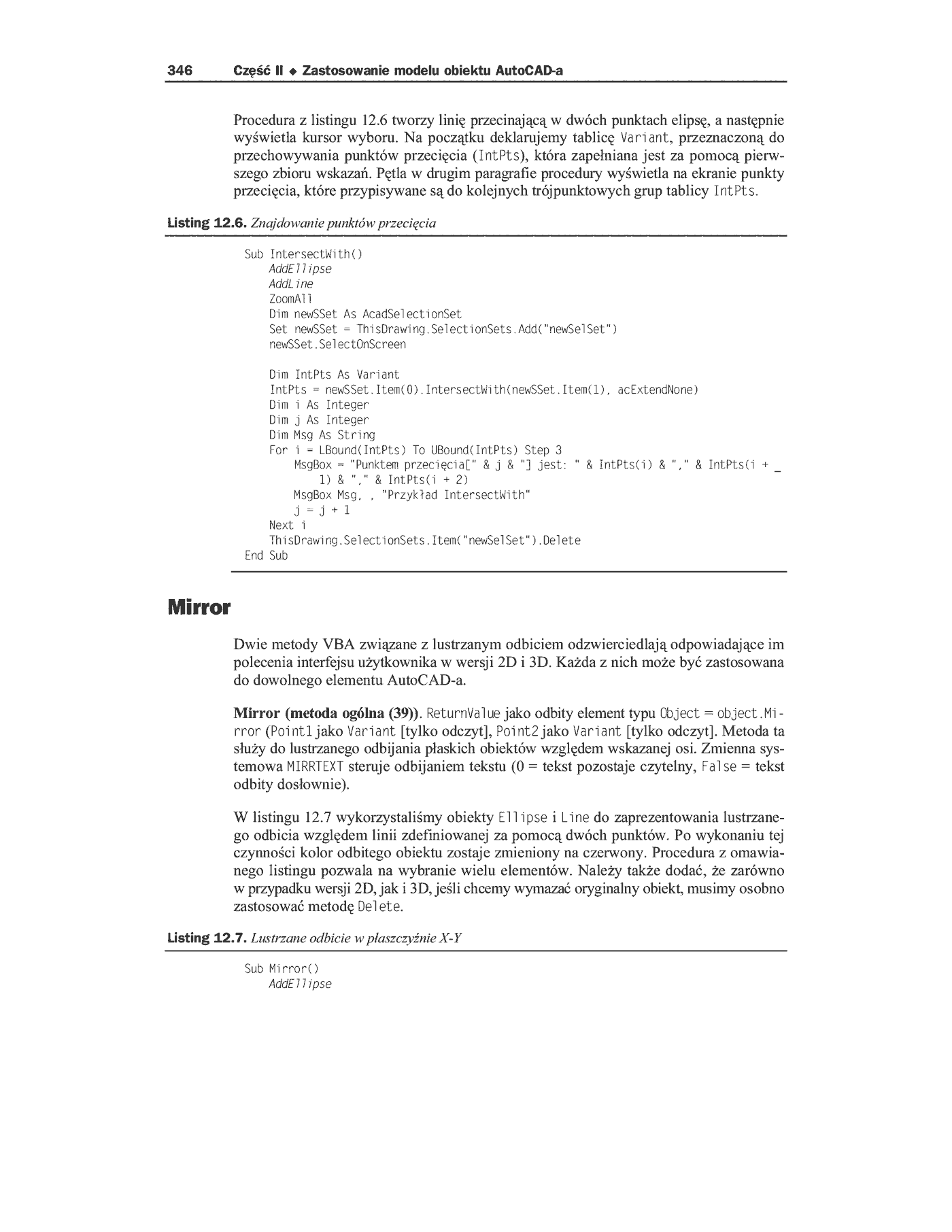 Fragment „AutoCAD 2002 i 2004. Tworzenie makr w VBA” — strona 17 z 33