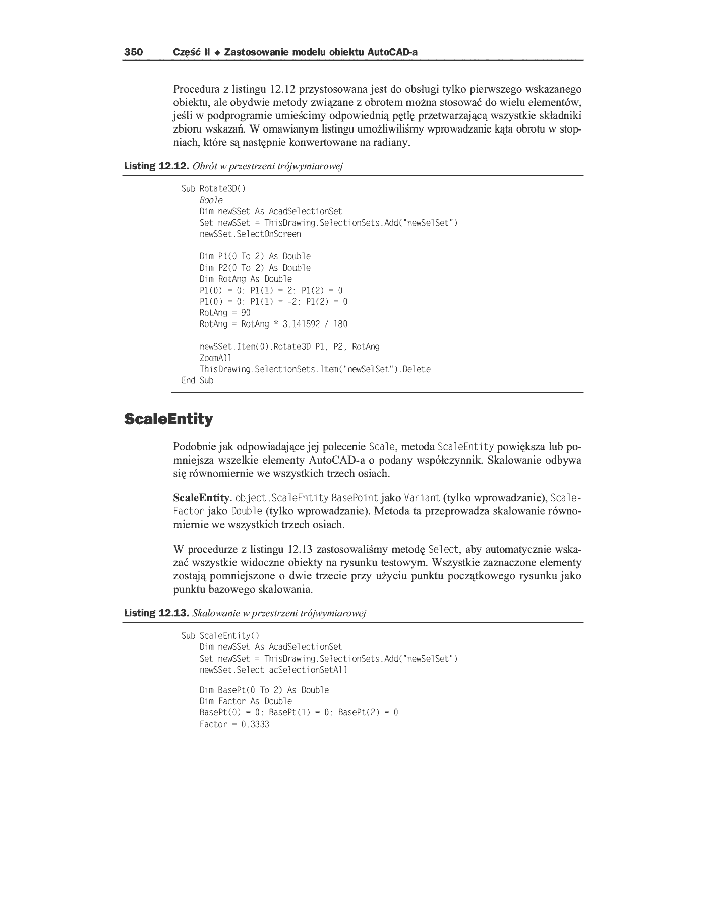 Fragment „AutoCAD 2002 i 2004. Tworzenie makr w VBA” — strona 21 z 33