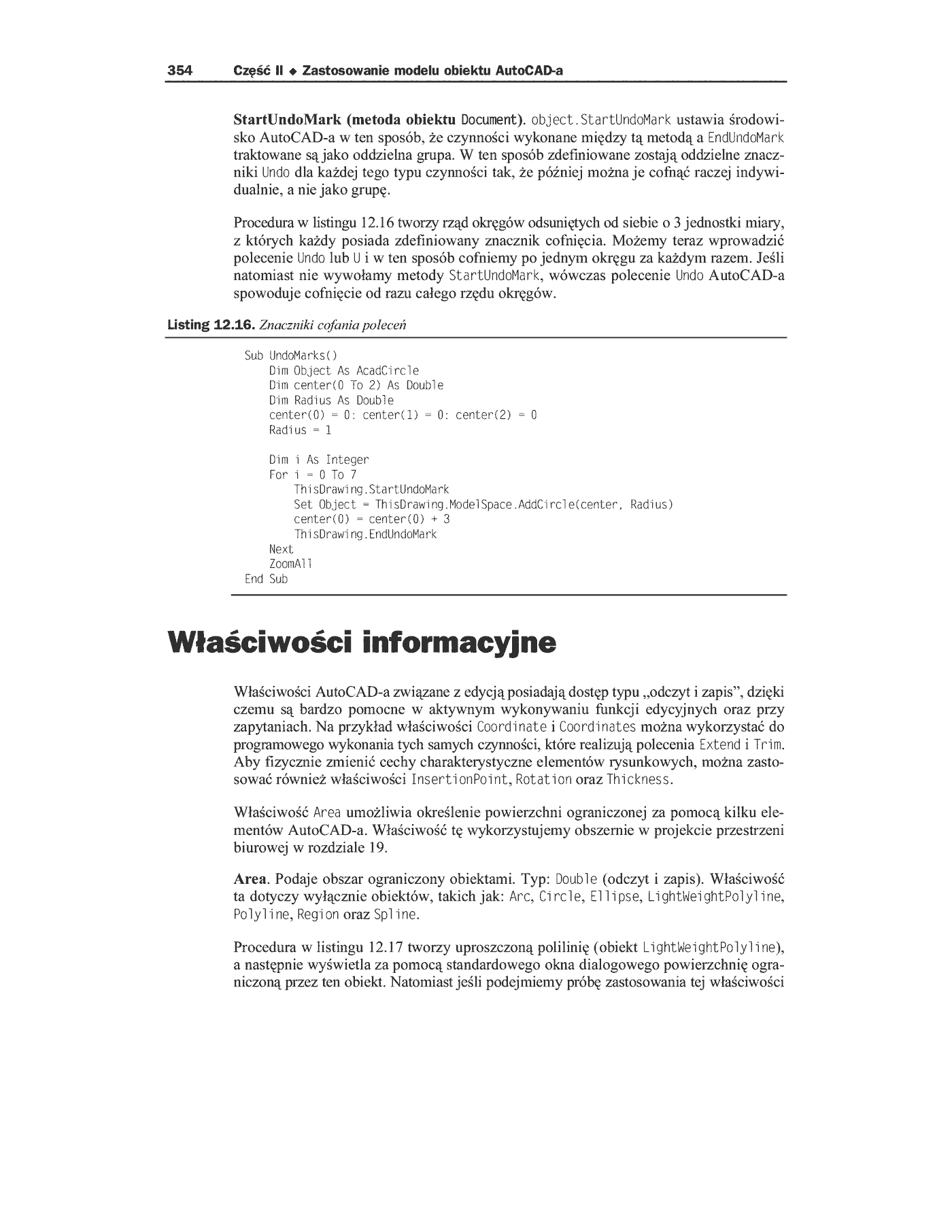 Fragment „AutoCAD 2002 i 2004. Tworzenie makr w VBA” — strona 25 z 33