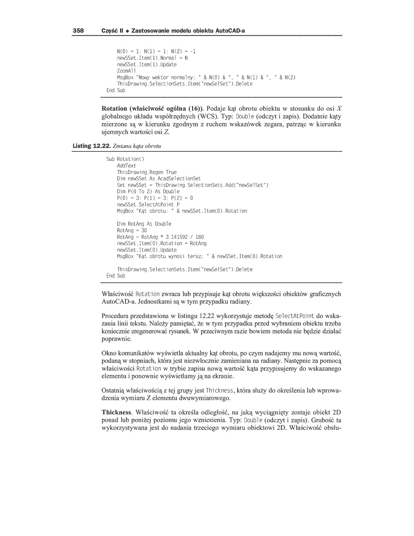 Fragment „AutoCAD 2002 i 2004. Tworzenie makr w VBA” — strona 29 z 33