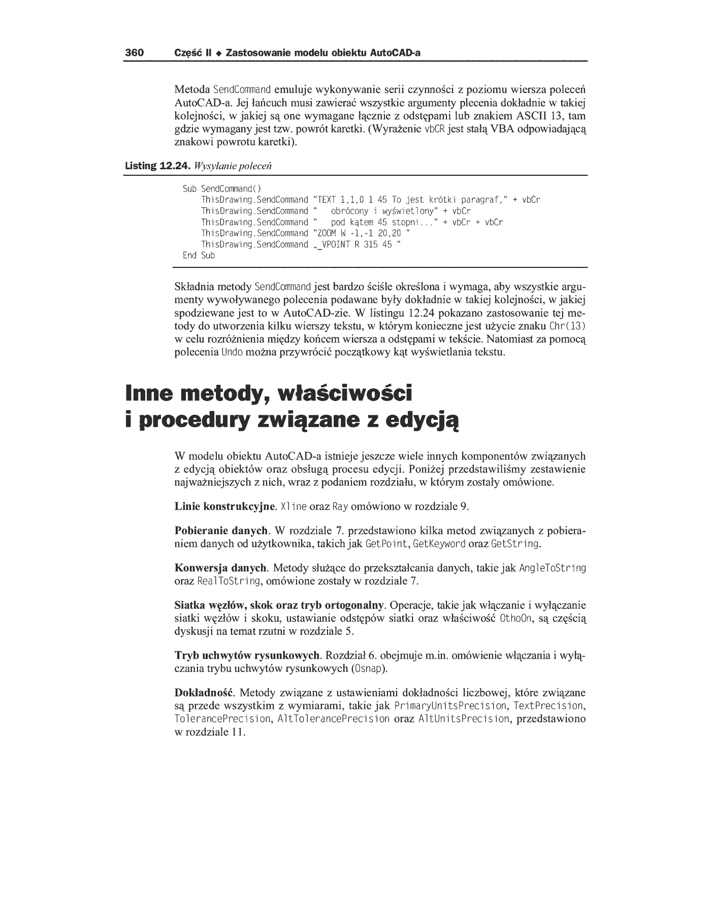 Fragment „AutoCAD 2002 i 2004. Tworzenie makr w VBA” — strona 31 z 33