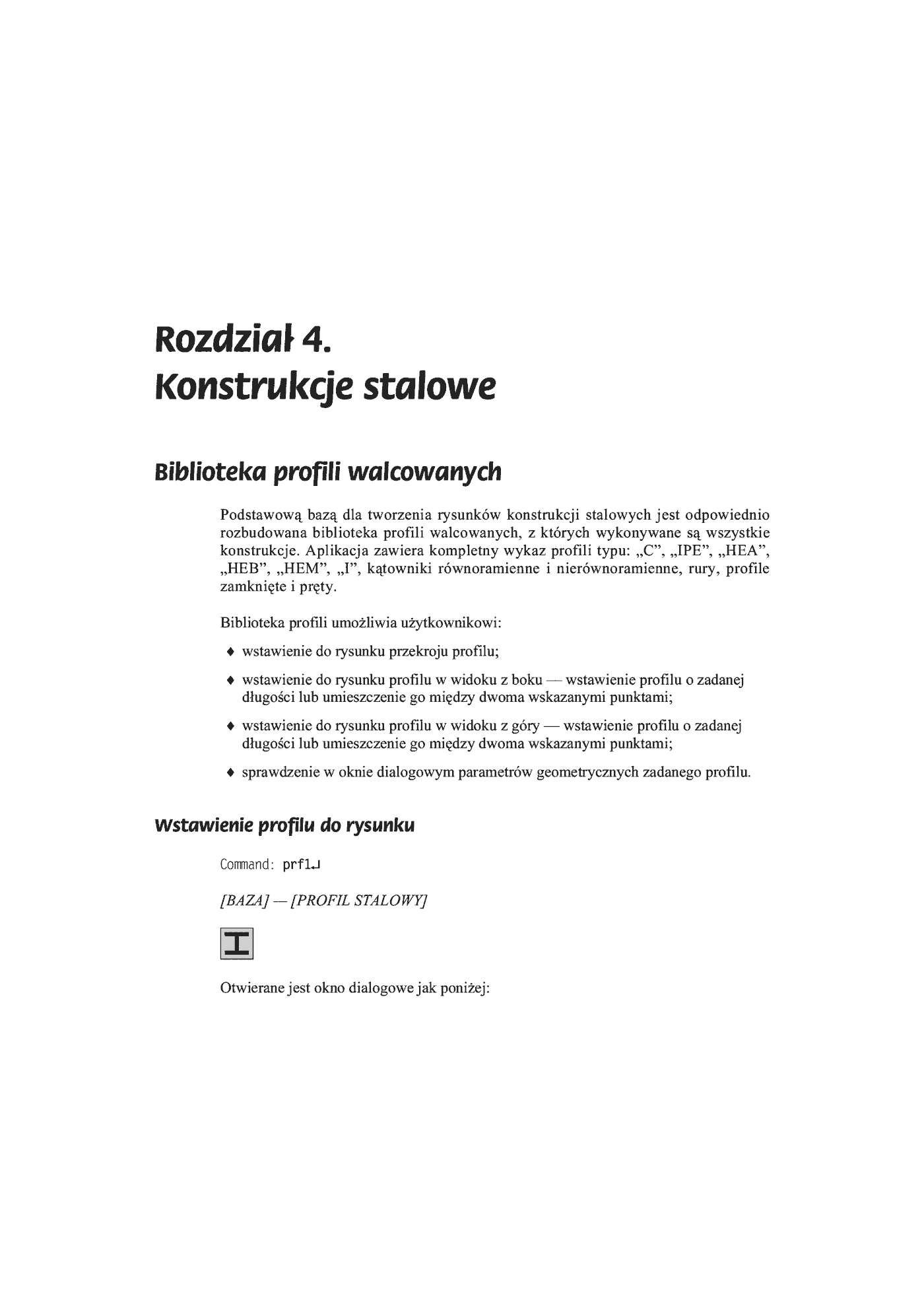Fragment „AutoCAD. Konstrukcje budowlane” — strona 6 z 33