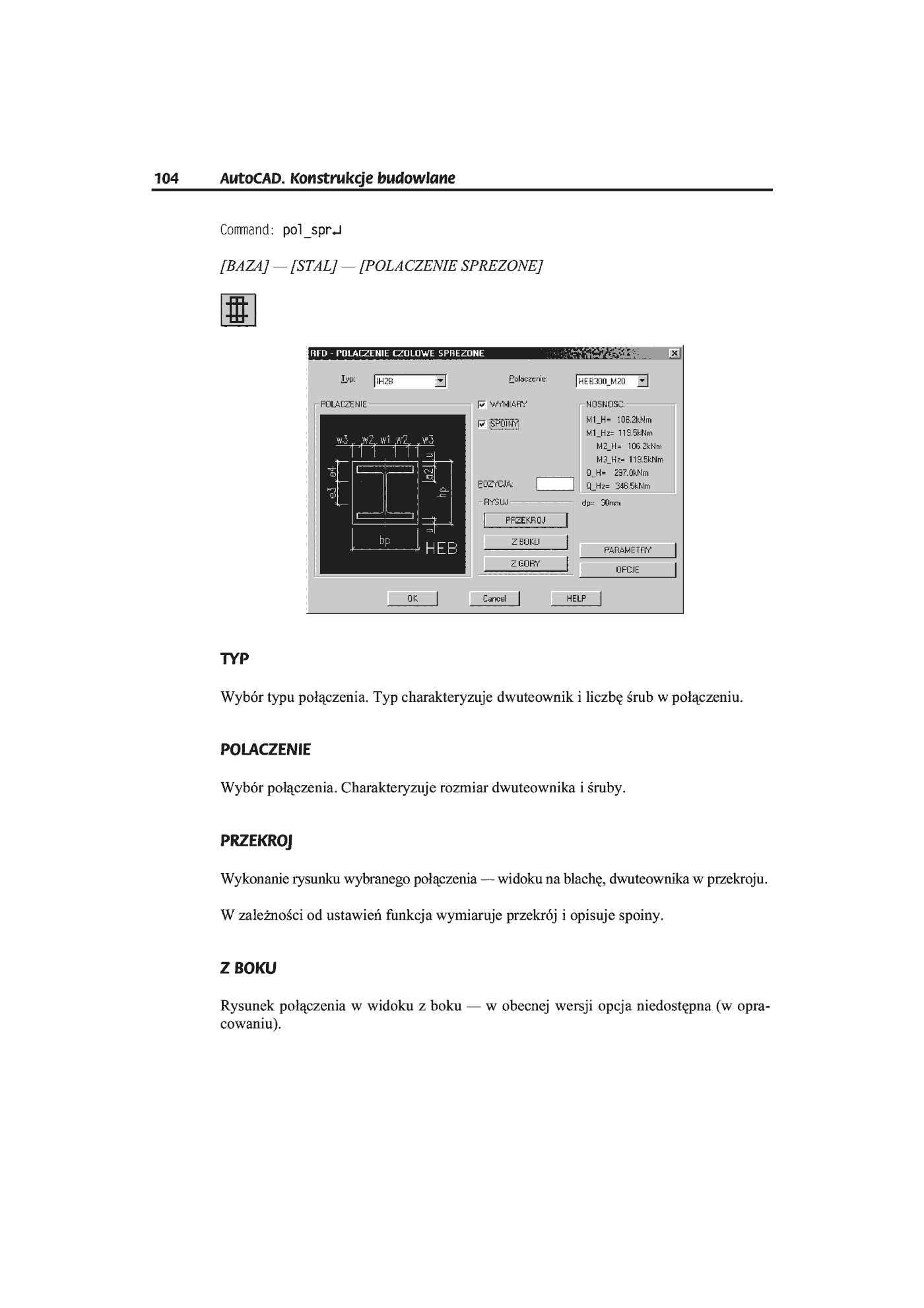 Fragment „AutoCAD. Konstrukcje budowlane” — strona 15 z 33