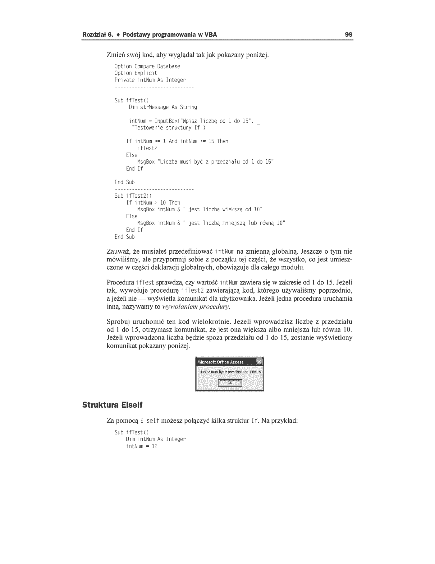 Fragment „Access. Programowanie w VBA” — strona 22 z 35