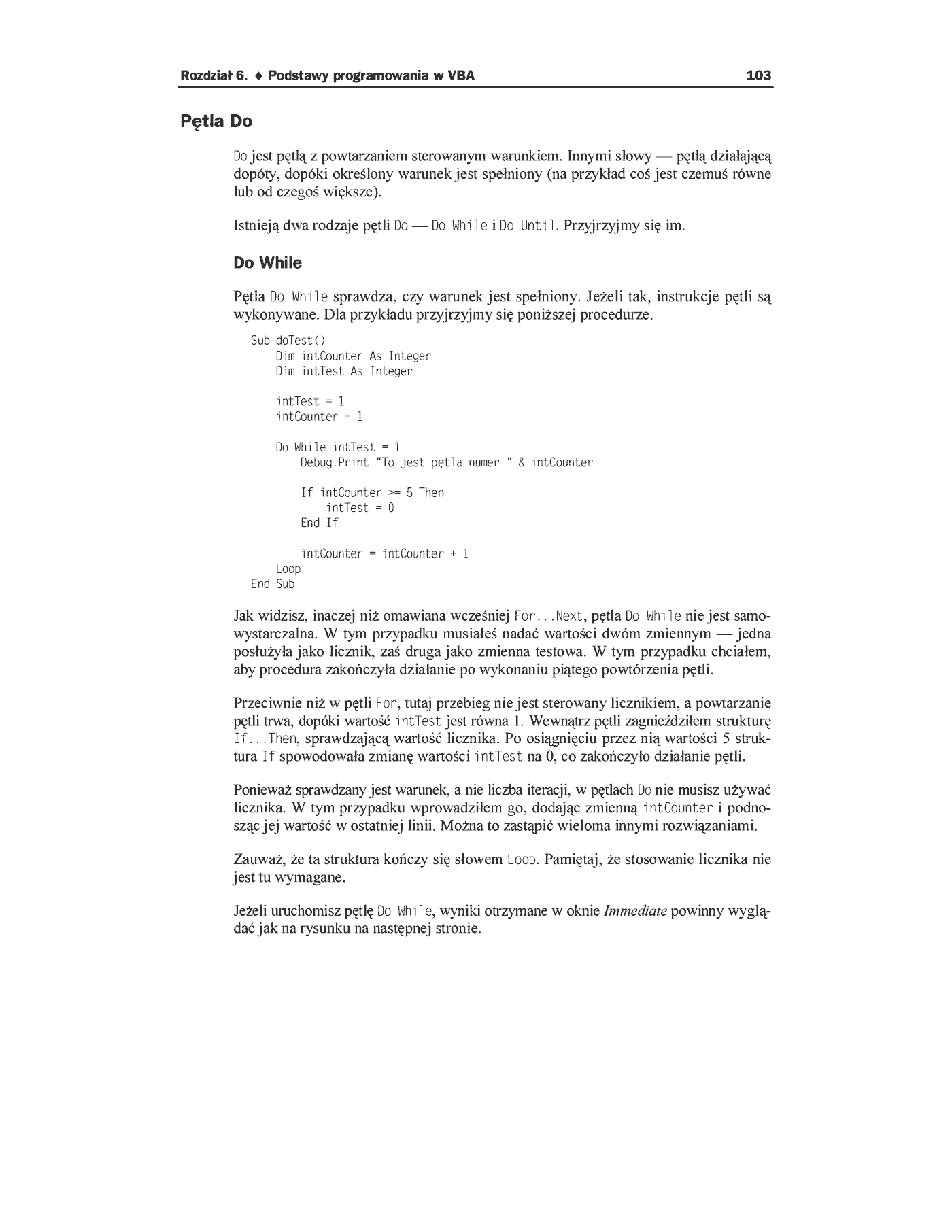 Fragment „Access. Programowanie w VBA” — strona 26 z 35