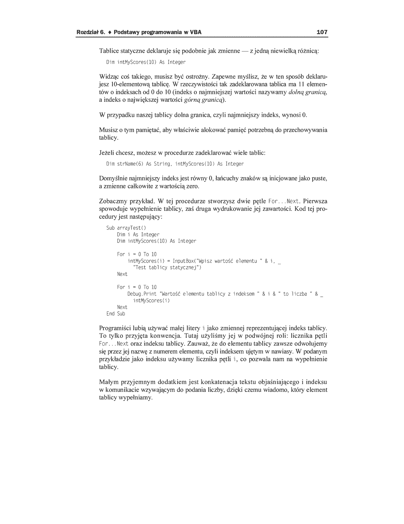 Fragment „Access. Programowanie w VBA” — strona 30 z 35