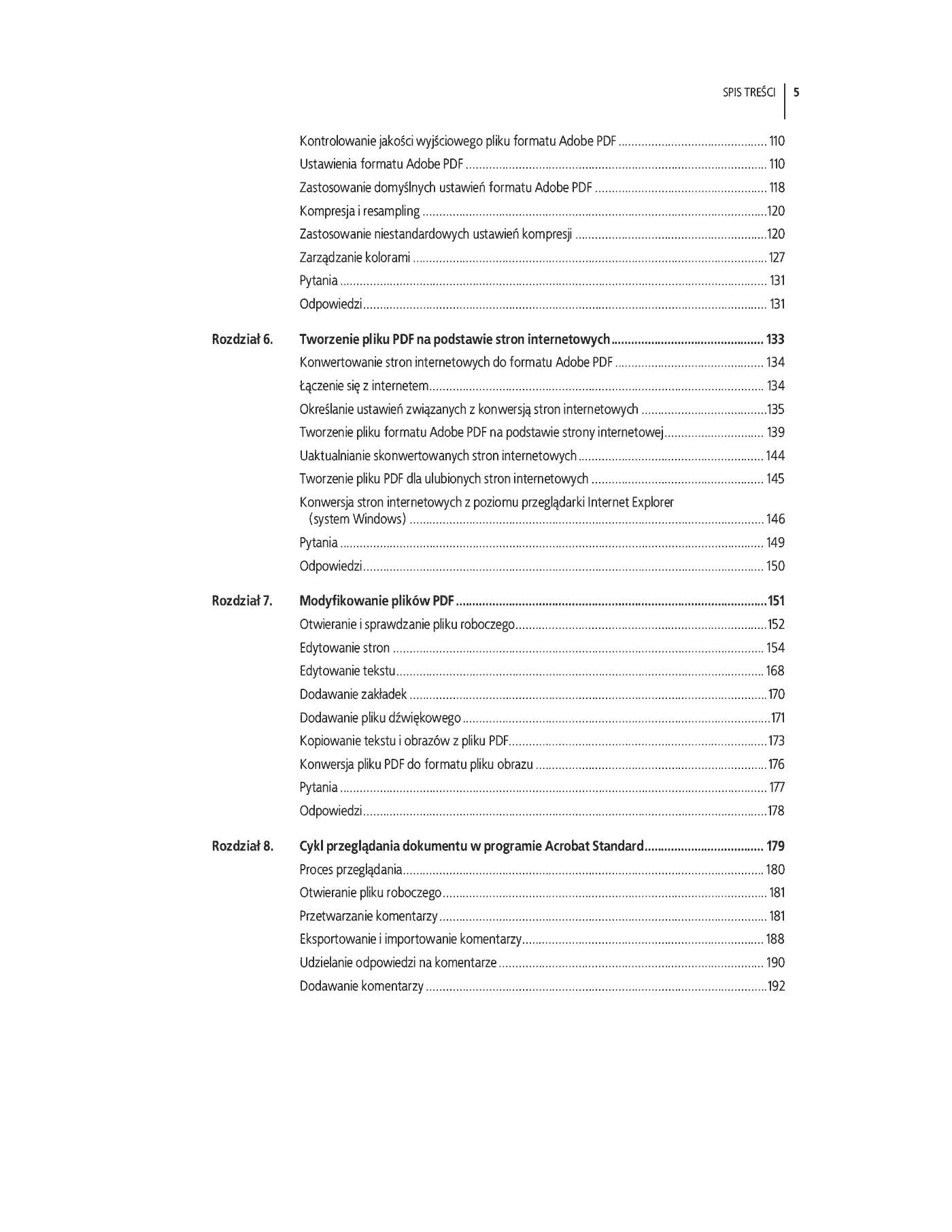Fragment „Adobe Acrobat 6.0 Standard. Oficjalny podręcznik” — strona 4 z 23