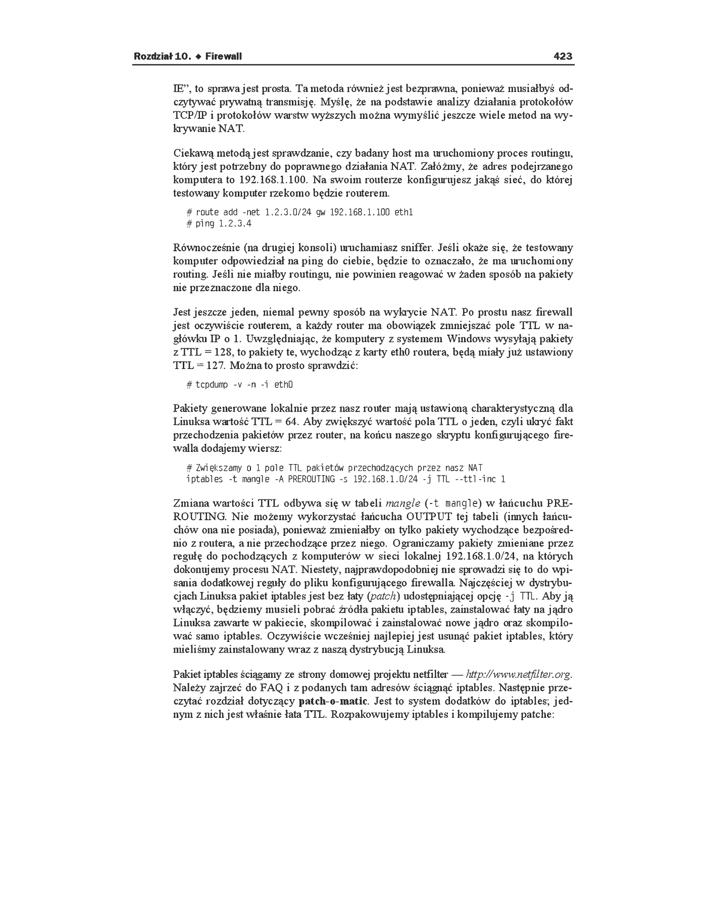 Fragment „Sieci komputerowe. Kompendium” — strona 32 z 33