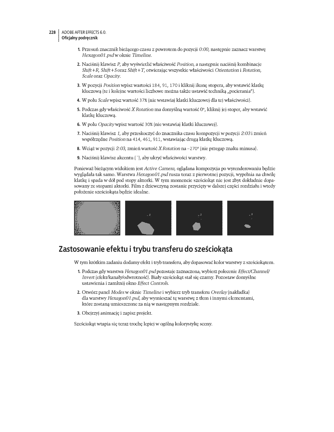 Fragment „Adobe After Effects 6.0. Oficjalny podręcznik” — strona 20 z 26