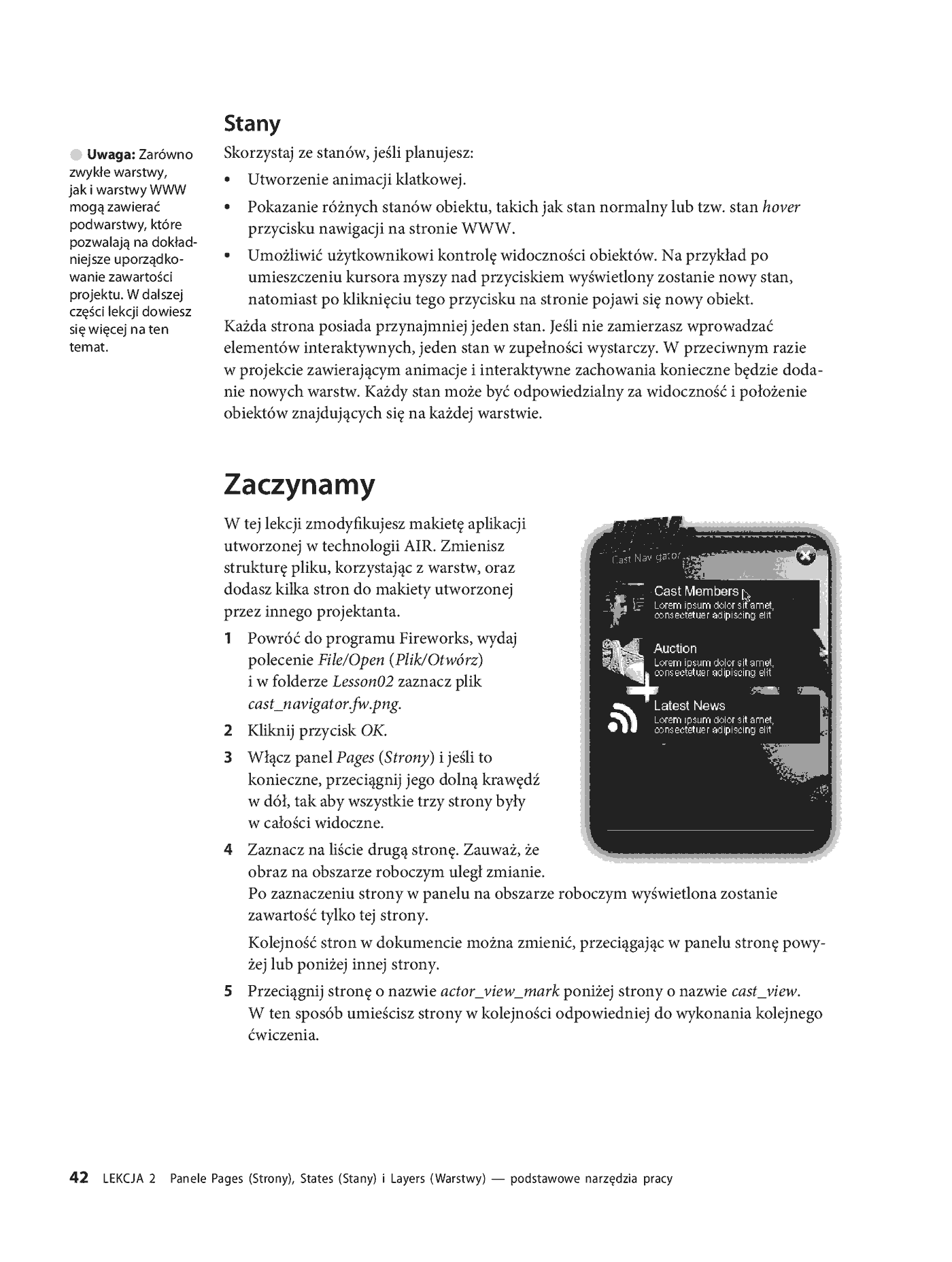 Fragment „Adobe Fireworks CS5/CS5 PL. Oficjalny podręcznik” — strona 11 z 33
