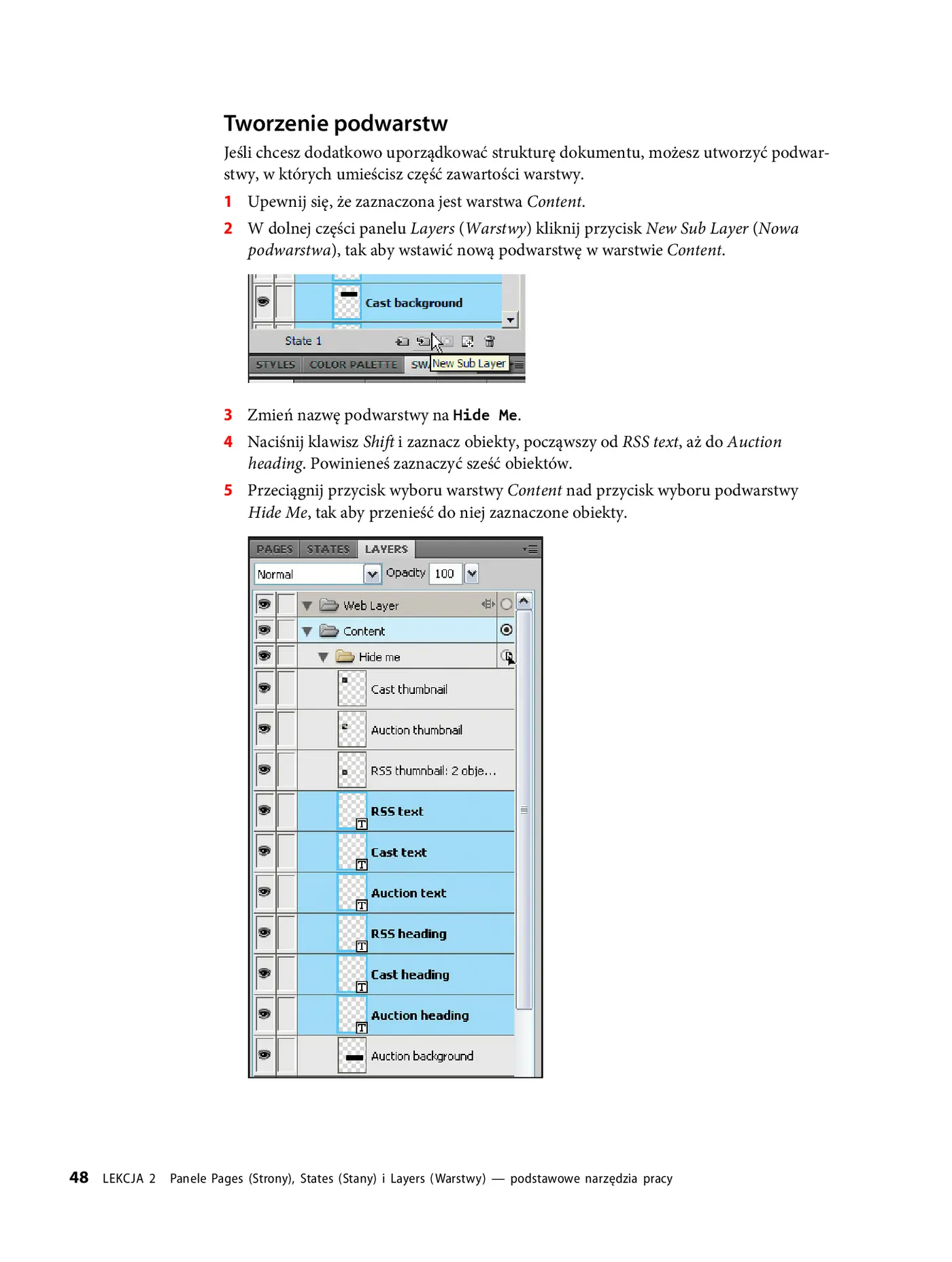 Fragment „Adobe Fireworks CS5/CS5 PL. Oficjalny podręcznik” — strona 17 z 33
