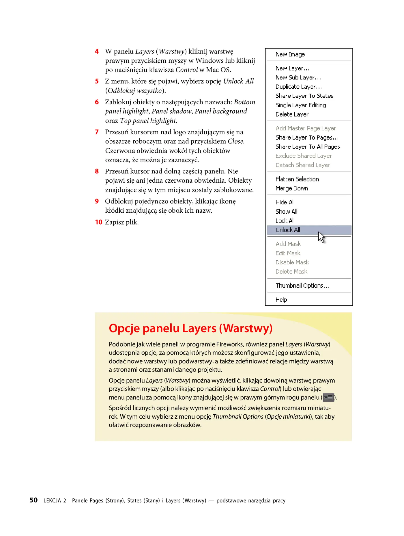 Fragment „Adobe Fireworks CS5/CS5 PL. Oficjalny podręcznik” — strona 19 z 33