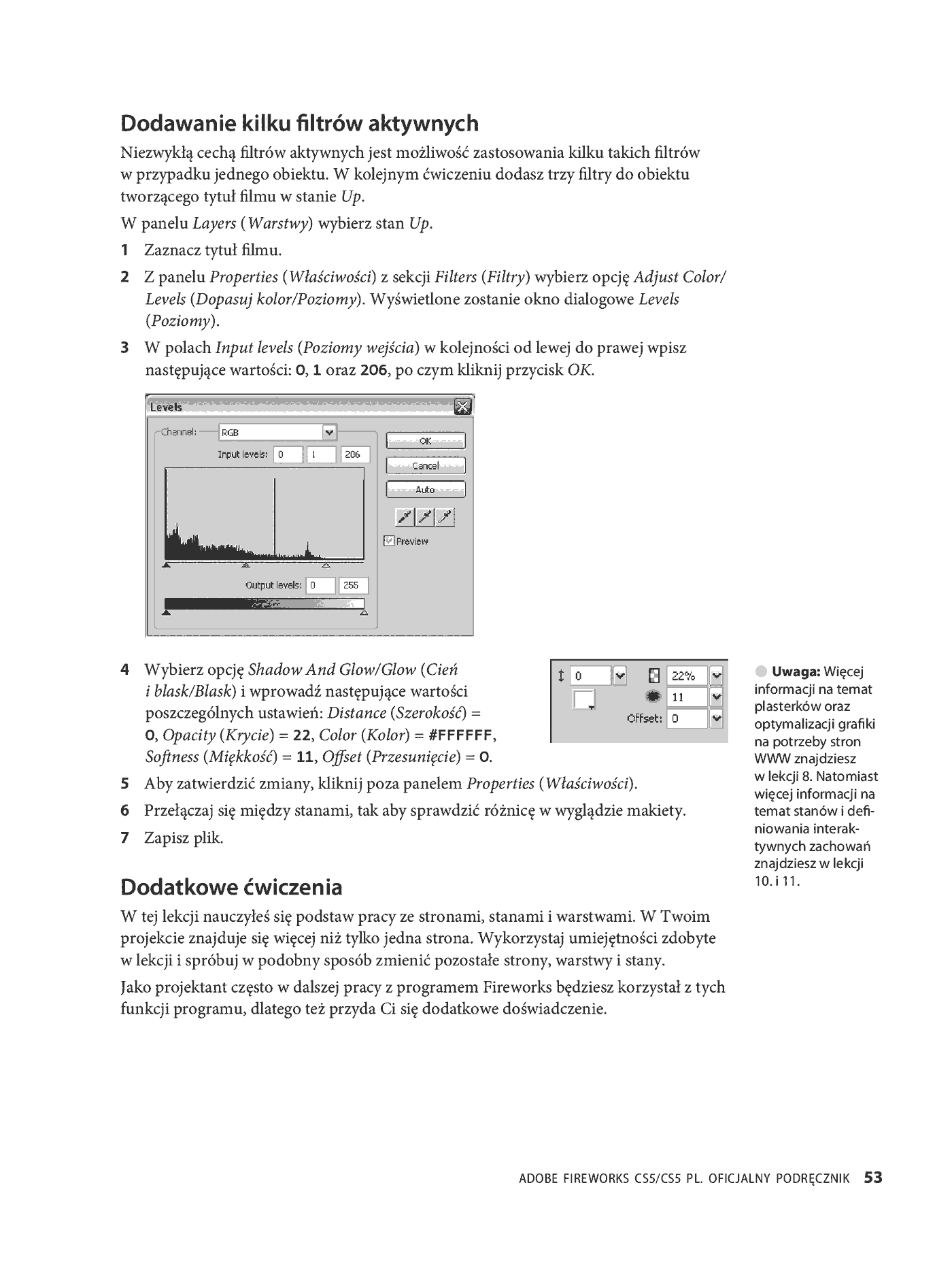 Fragment „Adobe Fireworks CS5/CS5 PL. Oficjalny podręcznik” — strona 22 z 33