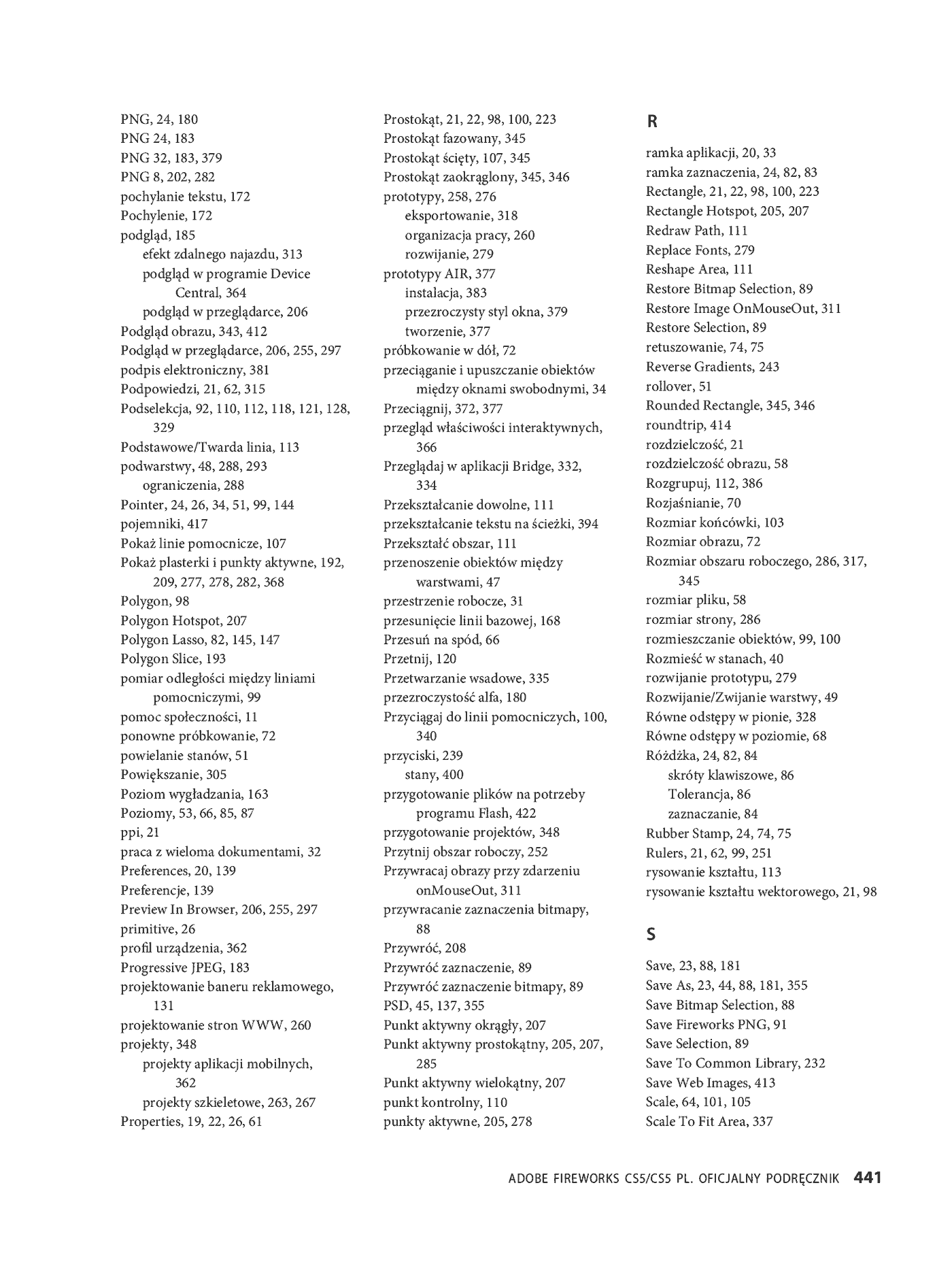 Fragment „Adobe Fireworks CS5/CS5 PL. Oficjalny podręcznik” — strona 30 z 33