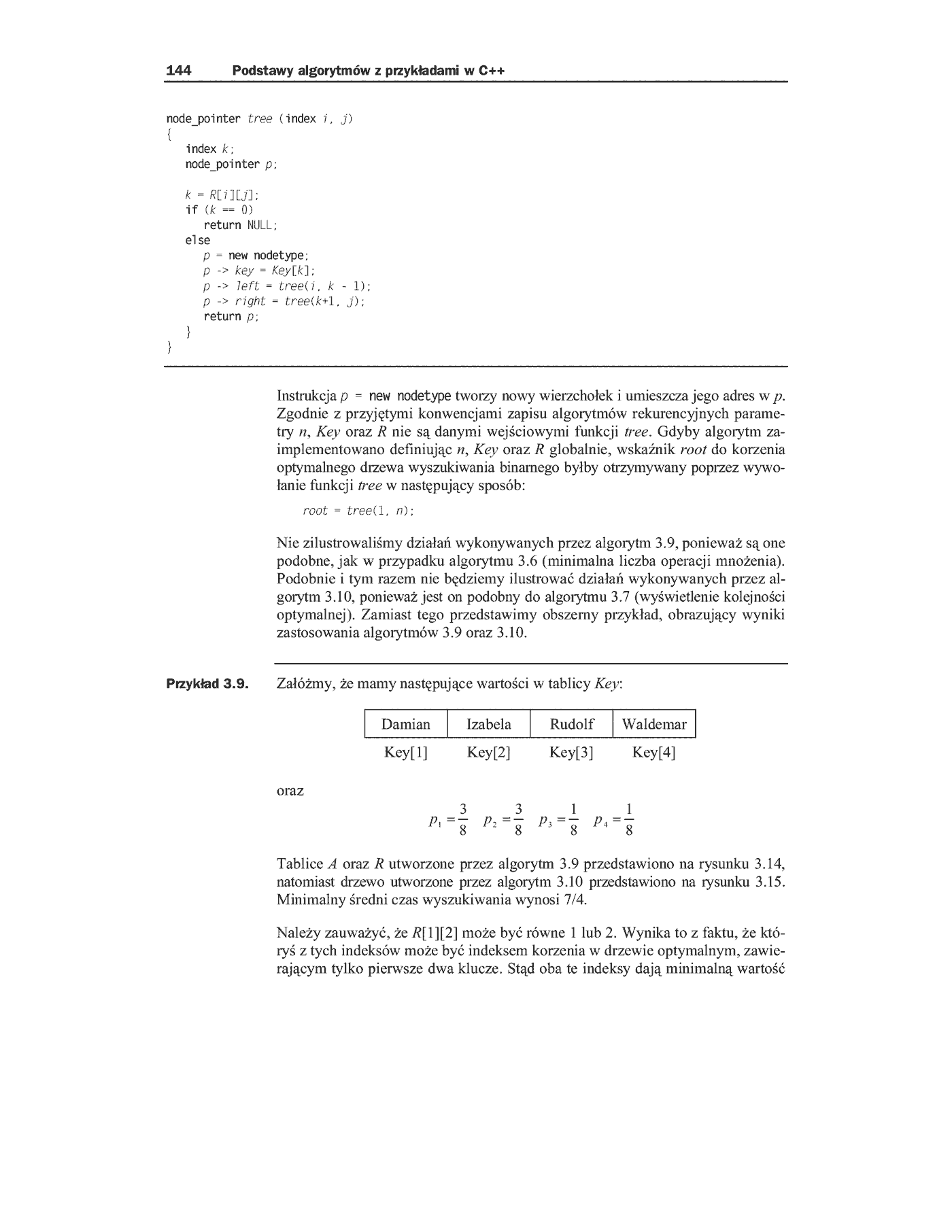 Fragment „Podstawy algorytmów z przykładami w C++” — strona 39 z 50