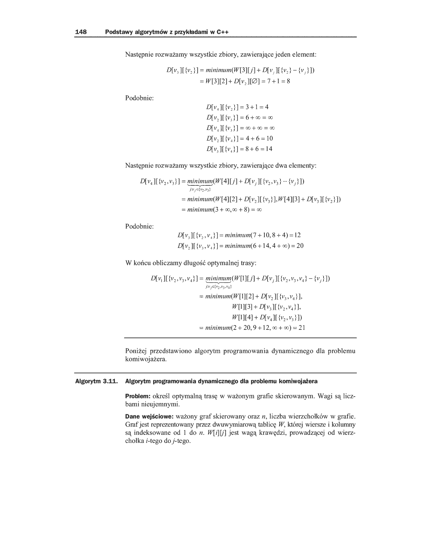 Fragment „Podstawy algorytmów z przykładami w C++” — strona 43 z 50