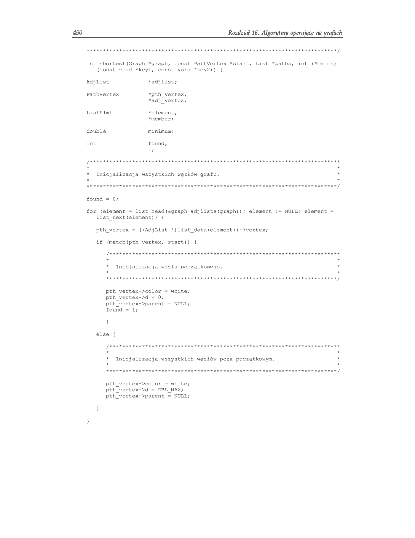 Fragment „Algorytmy w C” — strona 22 z 38