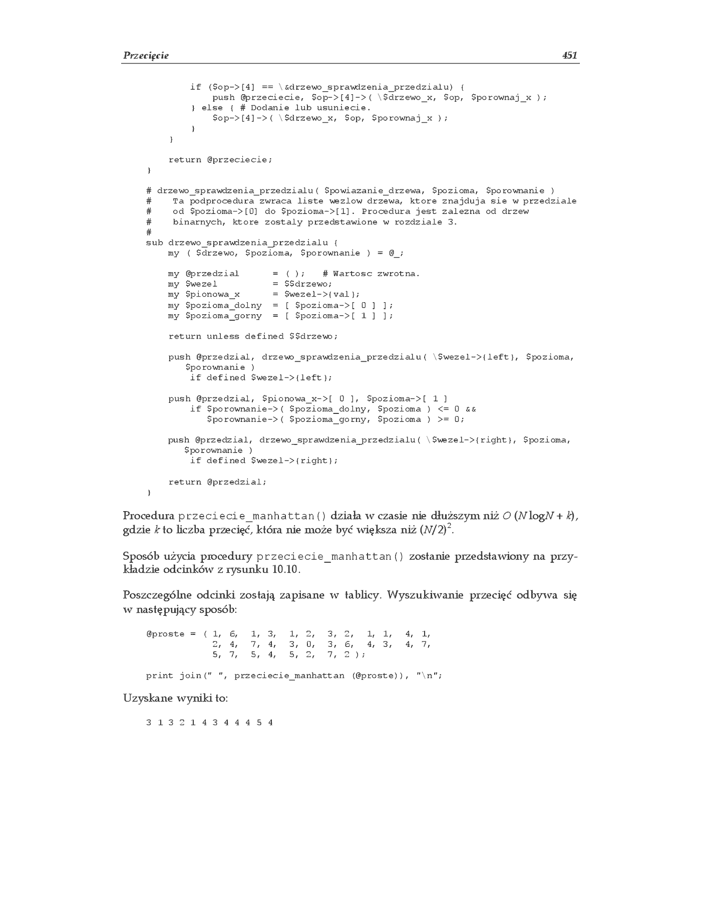 Fragment „Algorytmy w Perlu” — strona 22 z 45