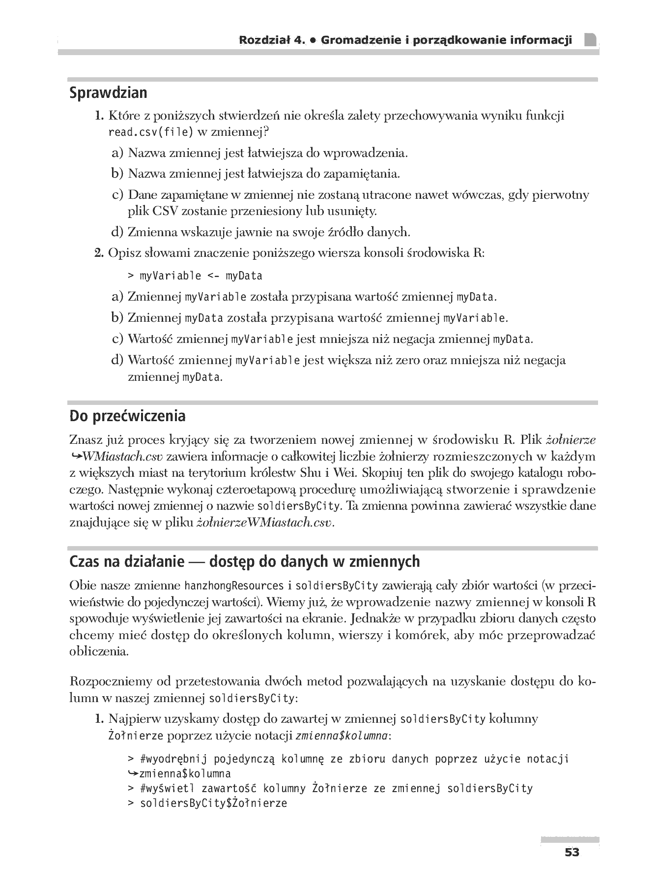 Fragment „Analiza statystyczna w środowisku R dla początkujących” — strona 9 z 31