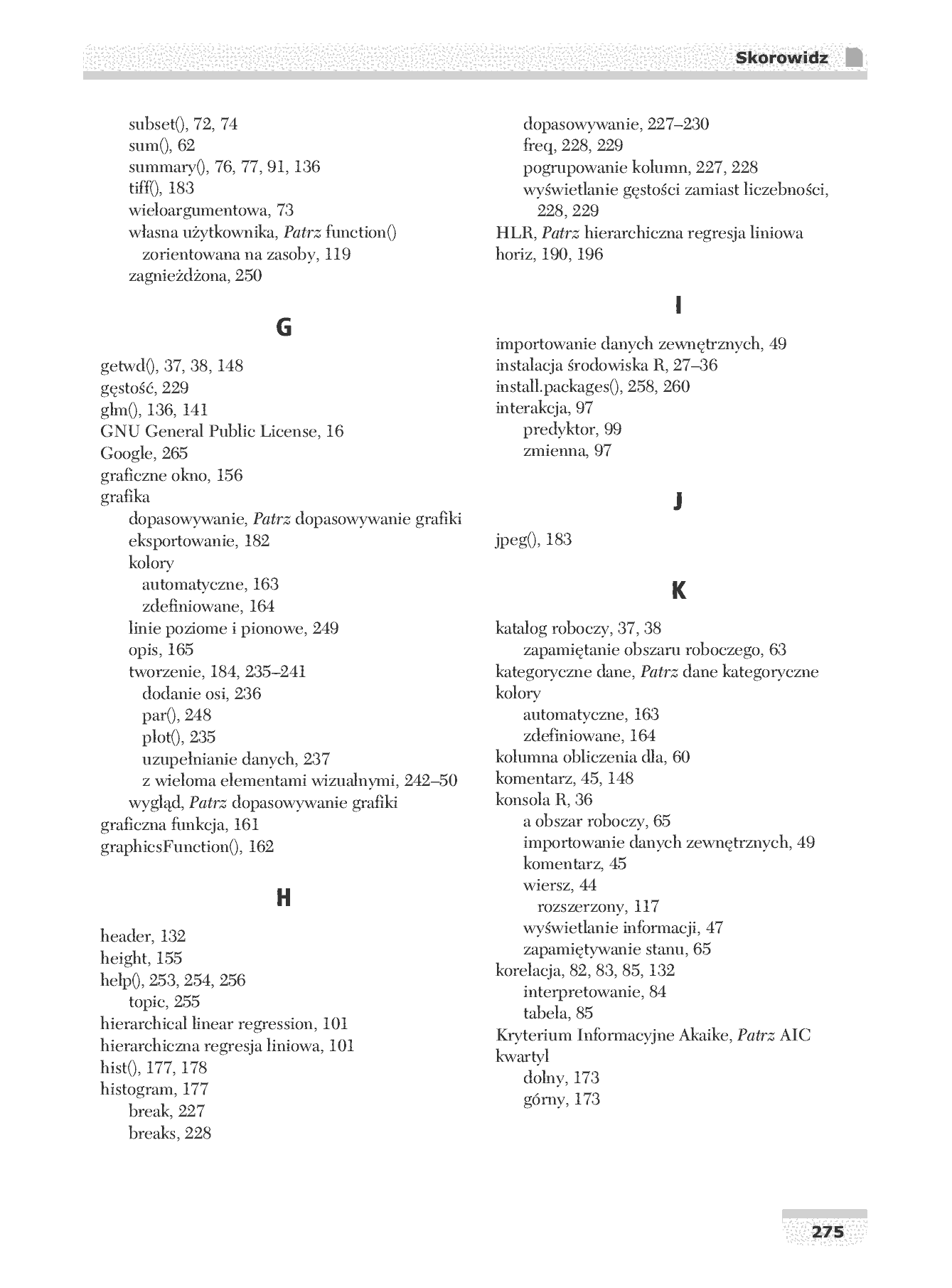 Fragment „Analiza statystyczna w środowisku R dla początkujących” — strona 26 z 31