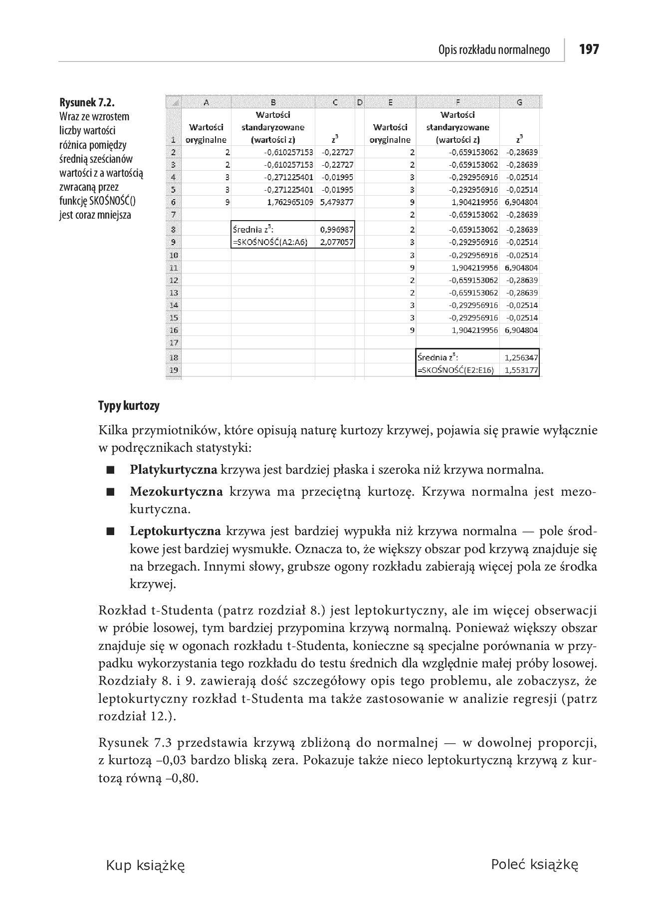 Fragment „Analiza statystyczna. Microsoft Excel 2010 PL” — strona 13 z 50