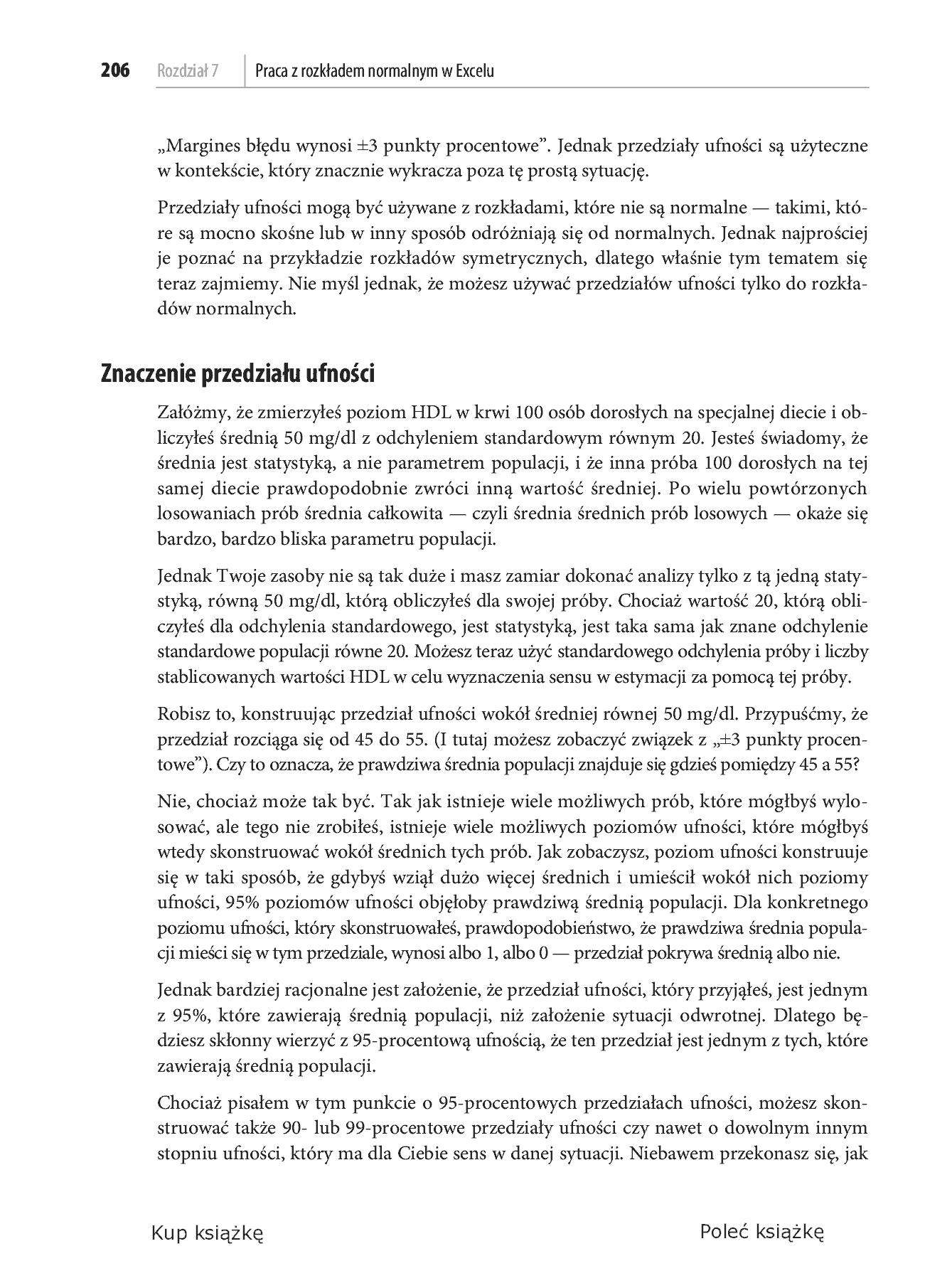 Fragment „Analiza statystyczna. Microsoft Excel 2010 PL” — strona 22 z 50