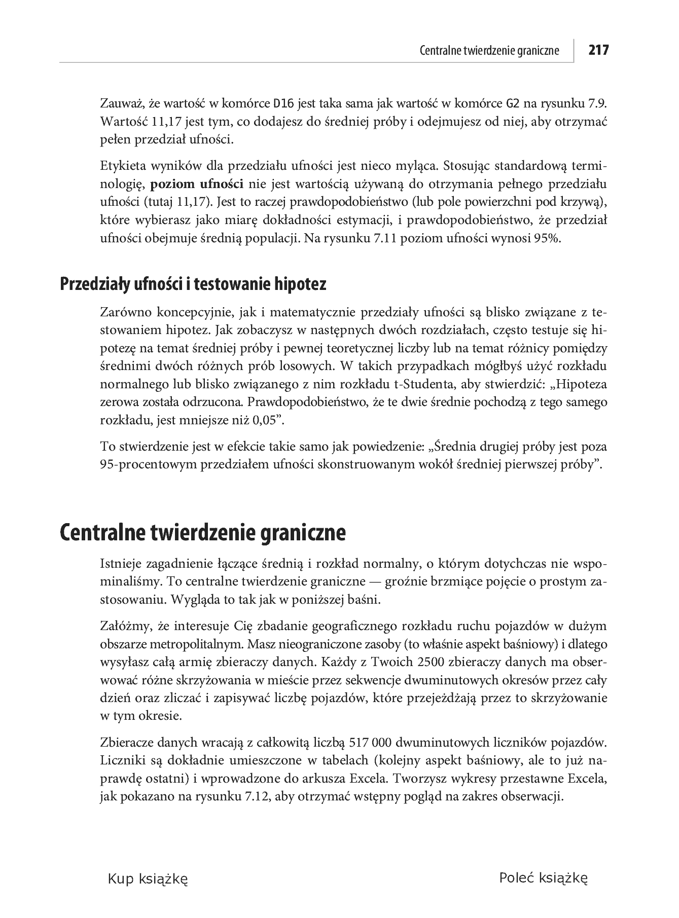 Fragment „Analiza statystyczna. Microsoft Excel 2010 PL” — strona 33 z 50