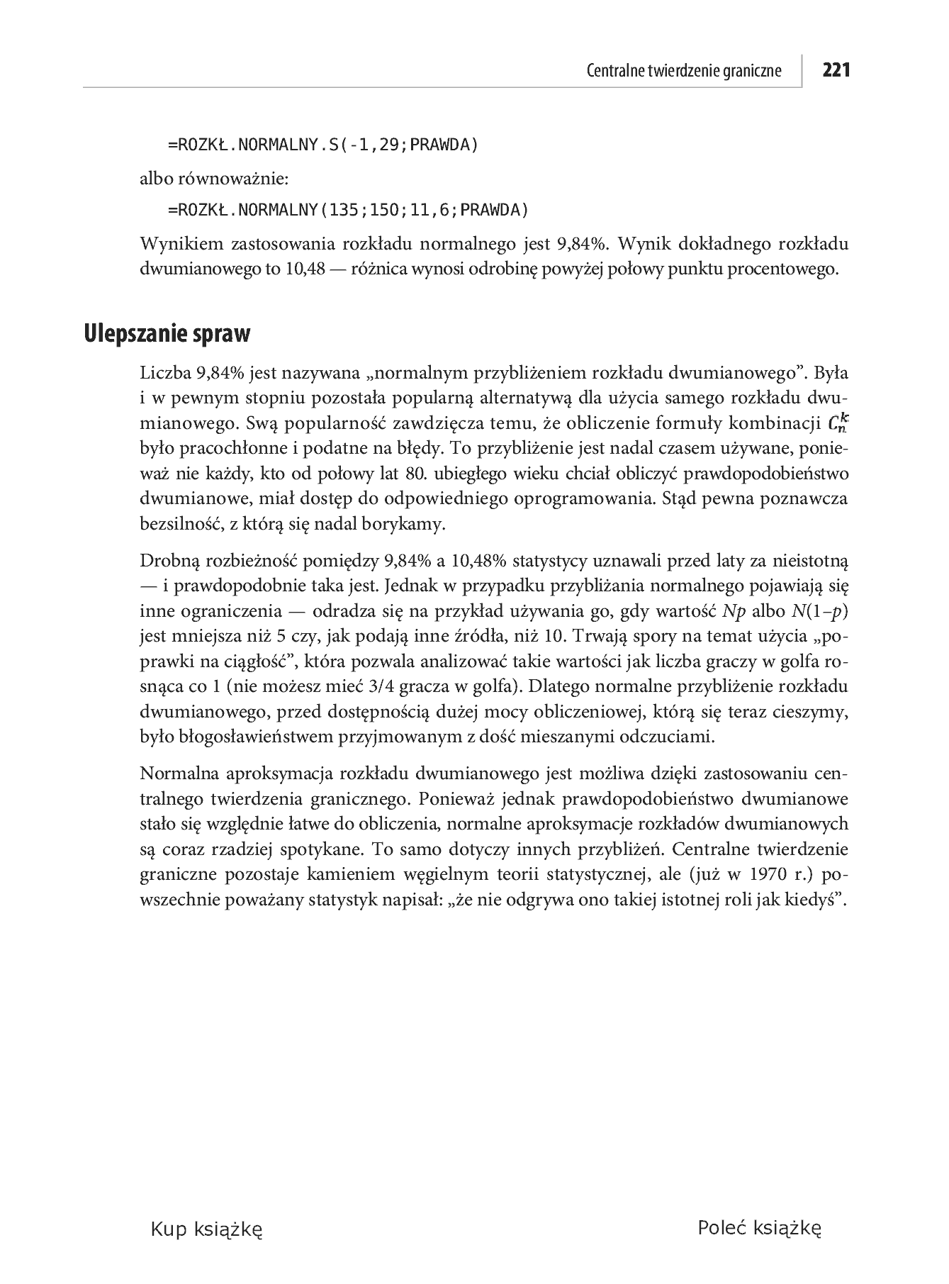 Fragment „Analiza statystyczna. Microsoft Excel 2010 PL” — strona 37 z 50