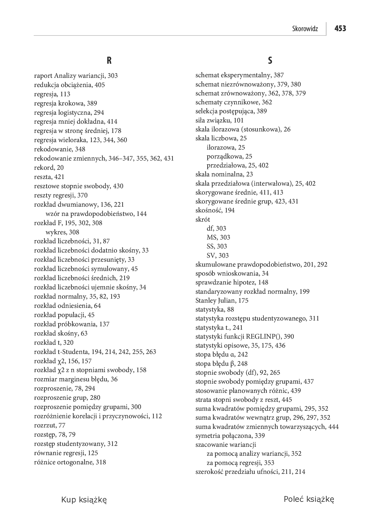 Fragment „Analiza statystyczna. Microsoft Excel 2010 PL” — strona 45 z 50