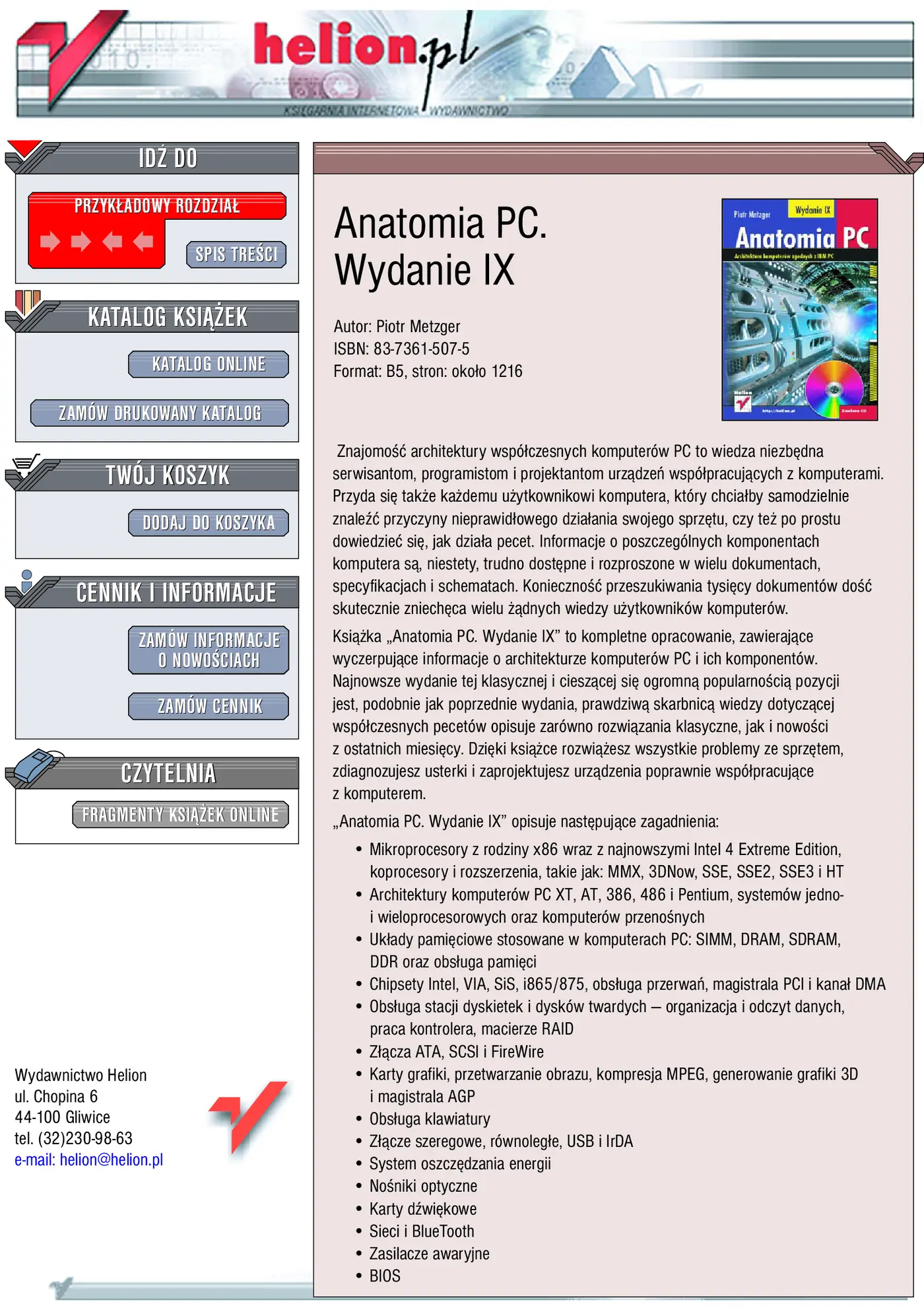 Fragment „Anatomia PC. Wydanie IX” — strona 1 z 41