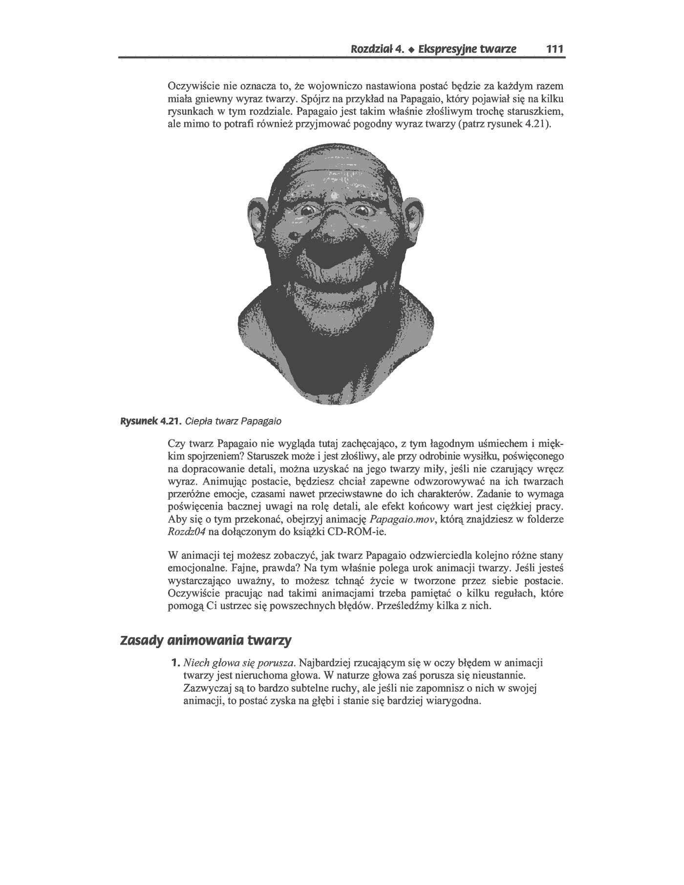 Fragment „Animacja cyfrowych twarzy” — strona 23 z 25