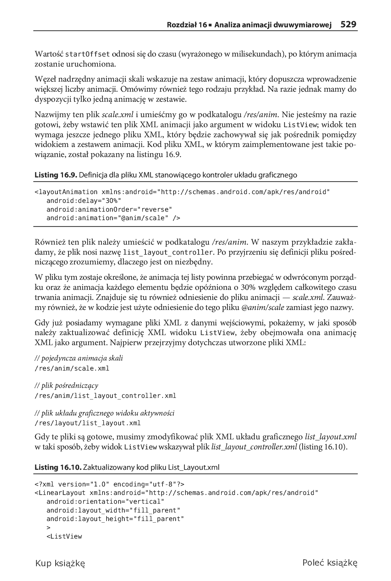 Fragment „Android 3. Tworzenie aplikacji” — strona 31 z 79